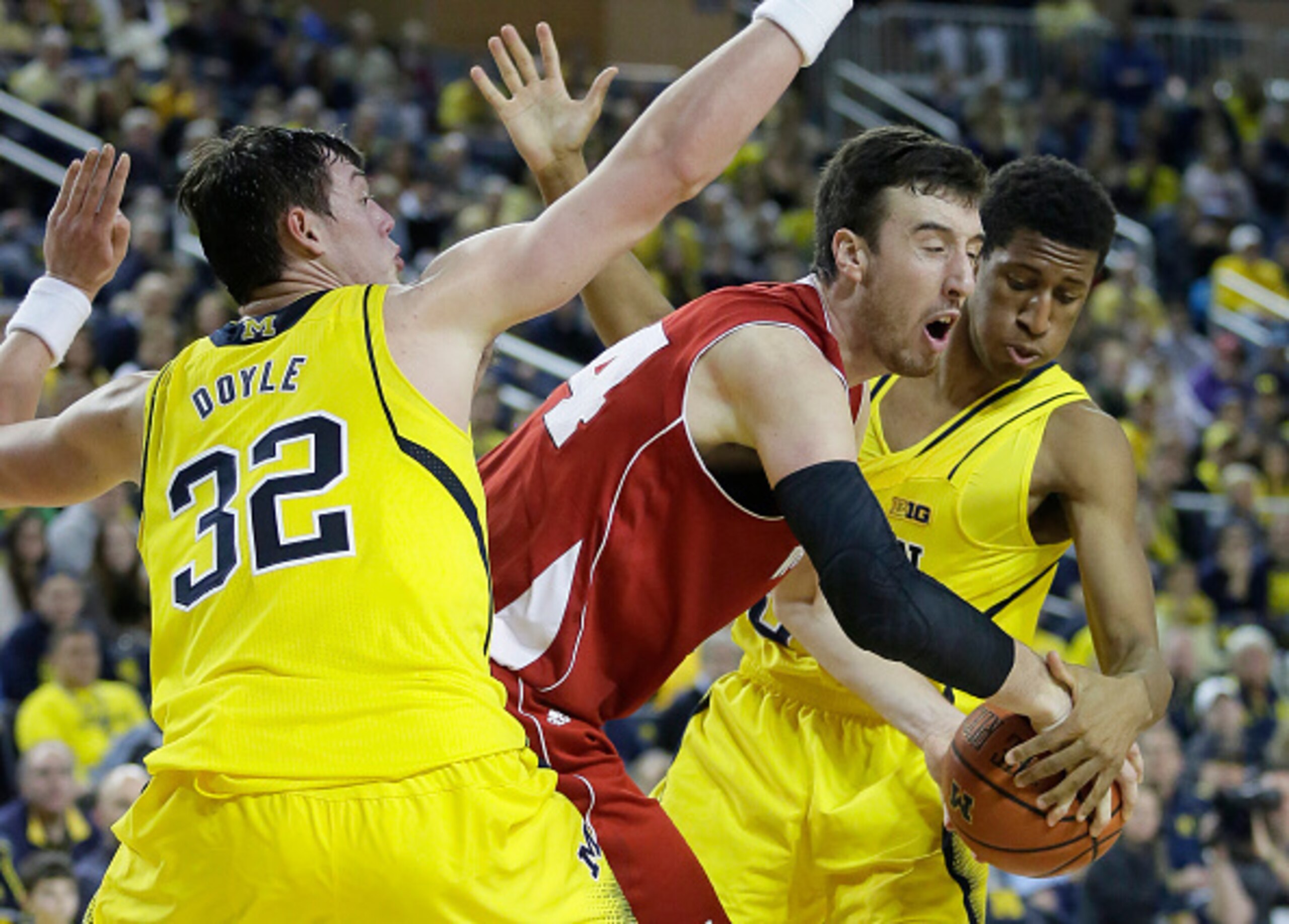 Ricky Doyle's defensive progress is a plus for Michigan.