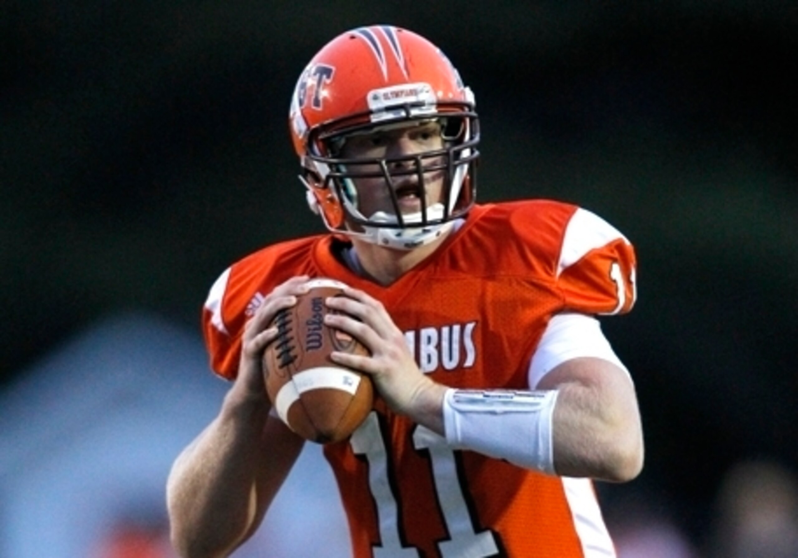 Gunner Kiel in high school