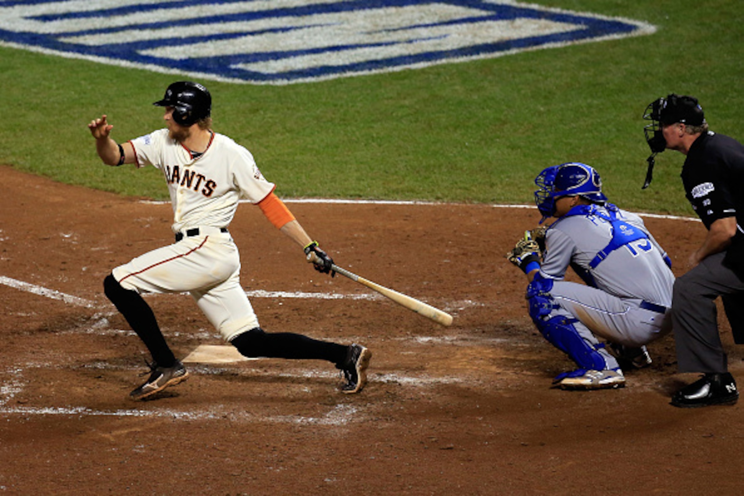 Hunter Pence is a fixture in right field for the Giants.