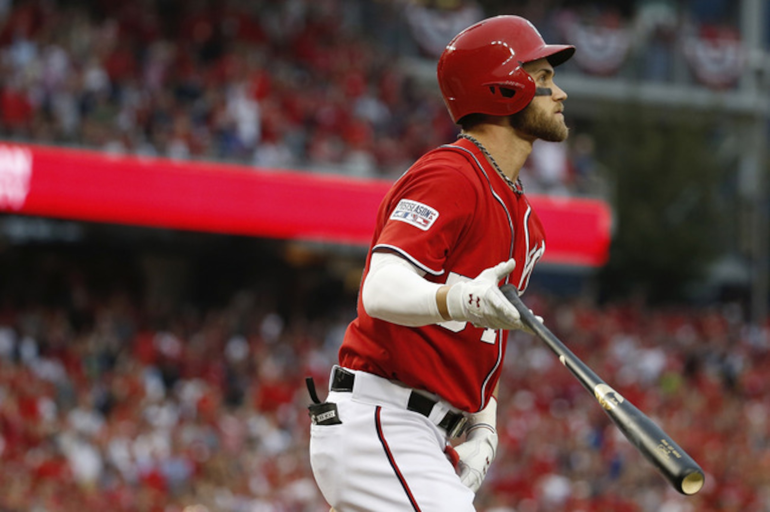All eyes are on the Nationals rotation, but don't forget about Bryce Harper and the rest of their stacked lineup.
