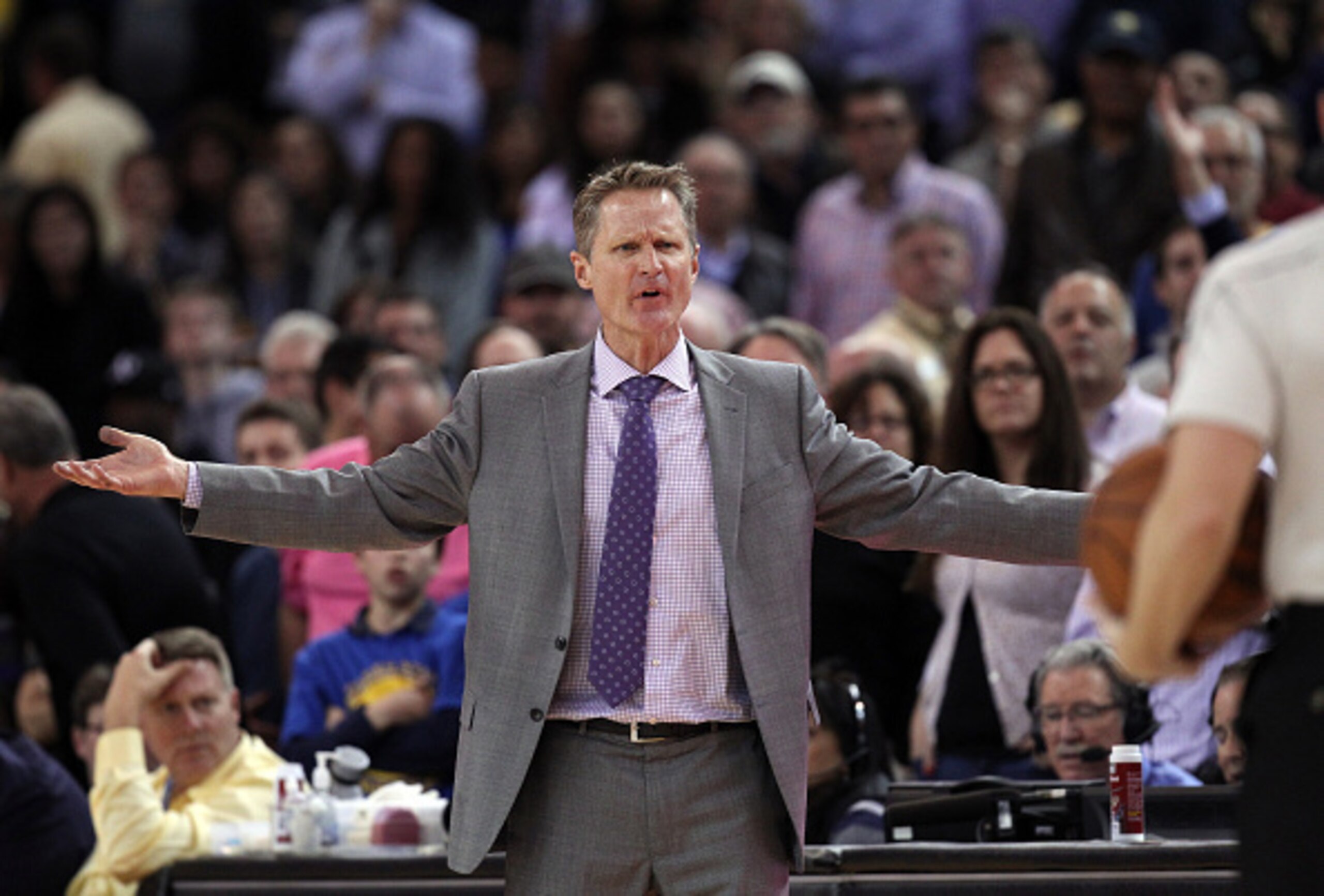 Steve Kerr already looks like a seasoned head coach. Steve Kerr already looks like a seasoned head coach.