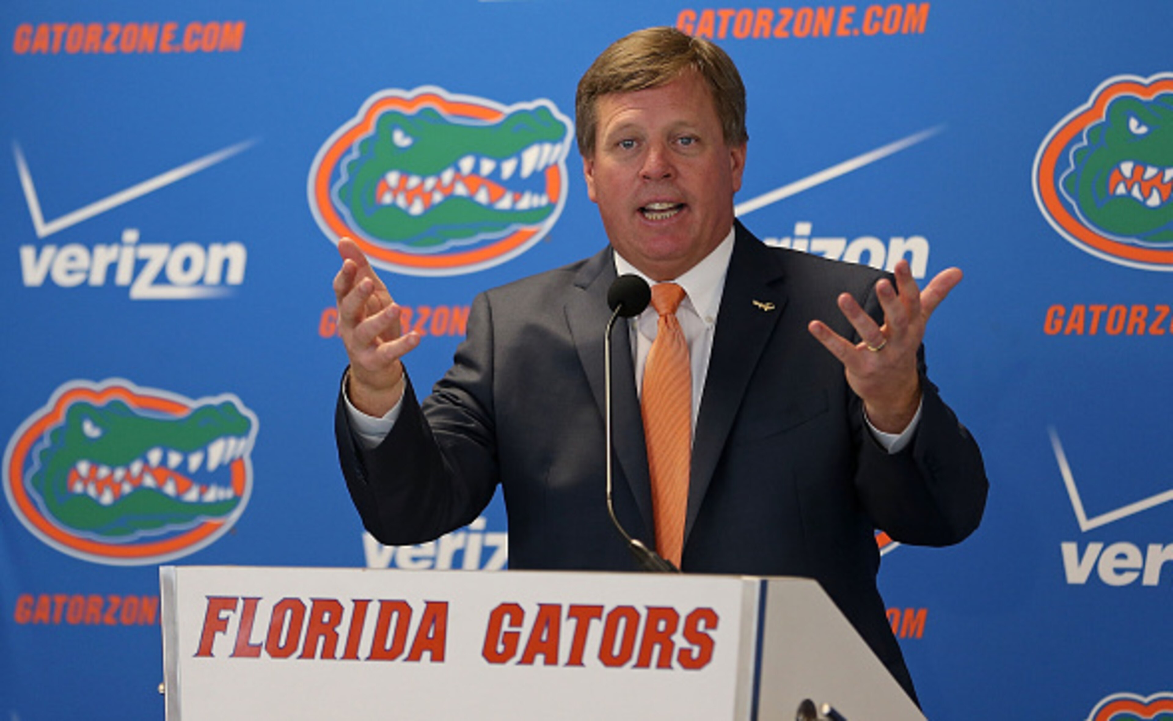 Florida head coach Jim McElwain