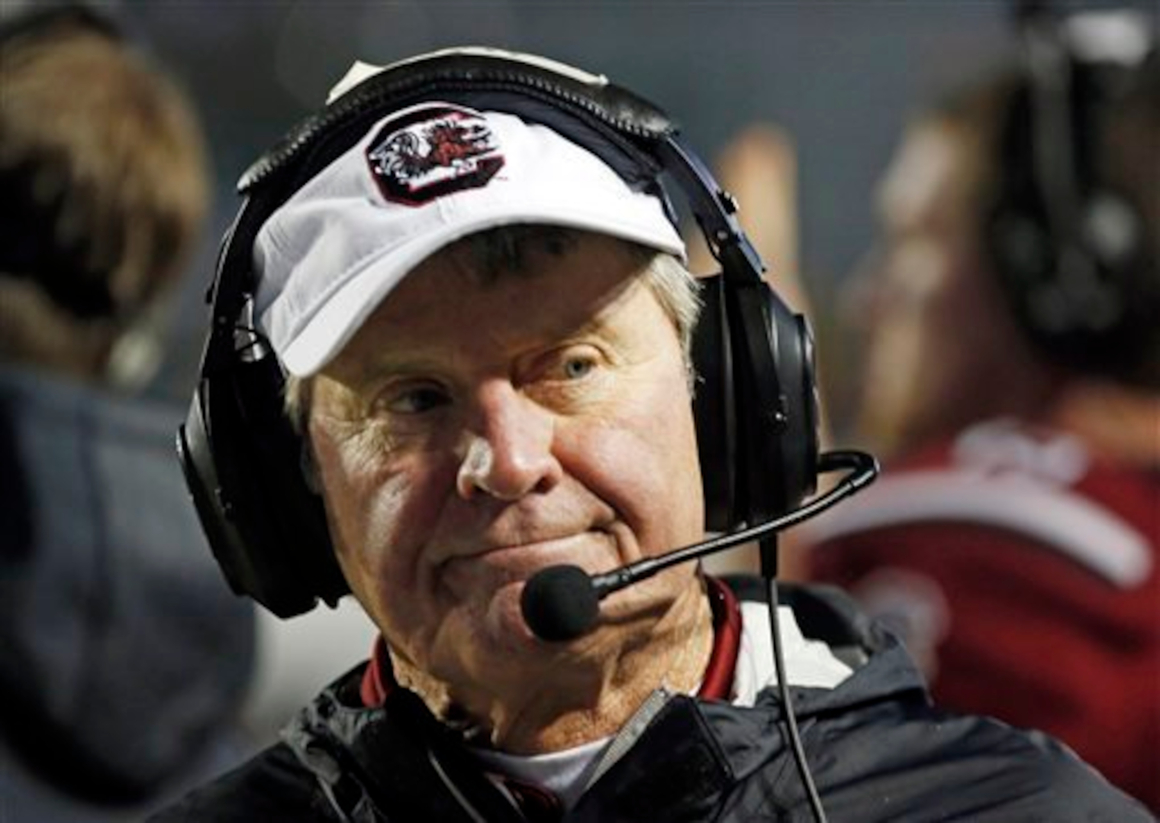 South Carolina head coach Steve Spurrier