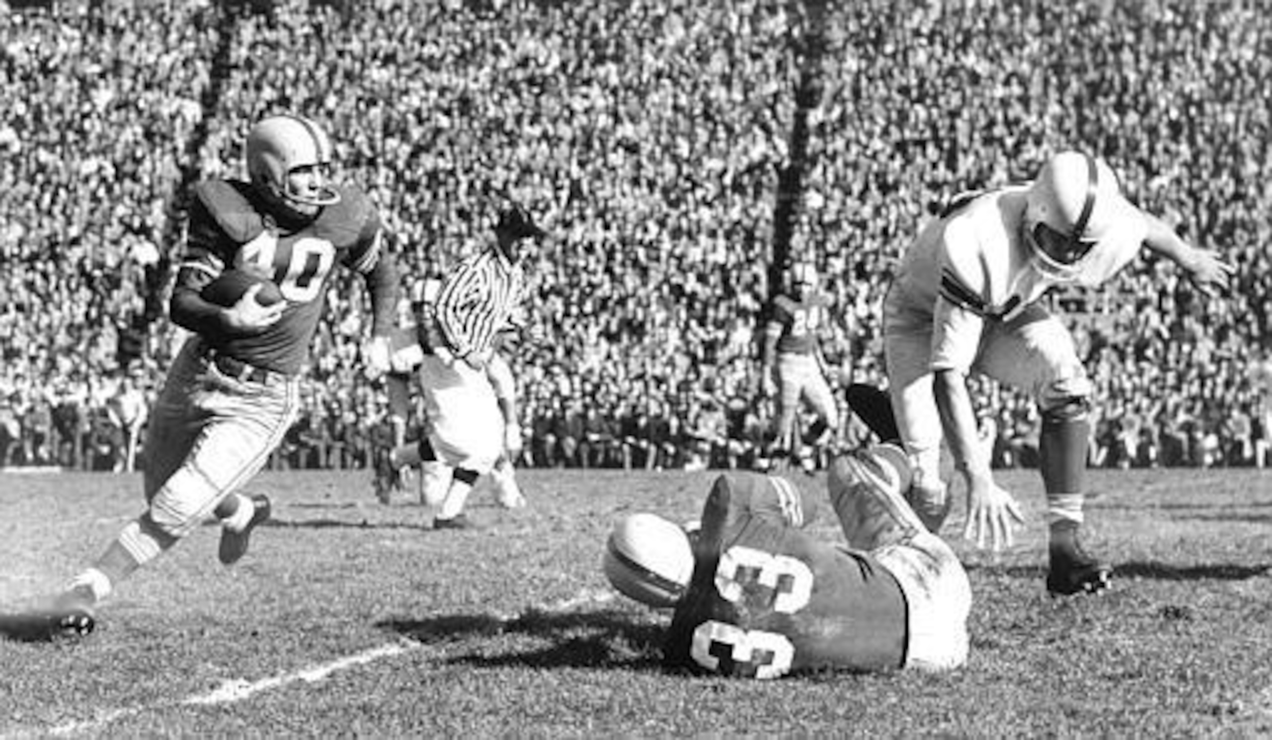 Howard "Hopalong" Cassady is a college football and Ohio State legend.