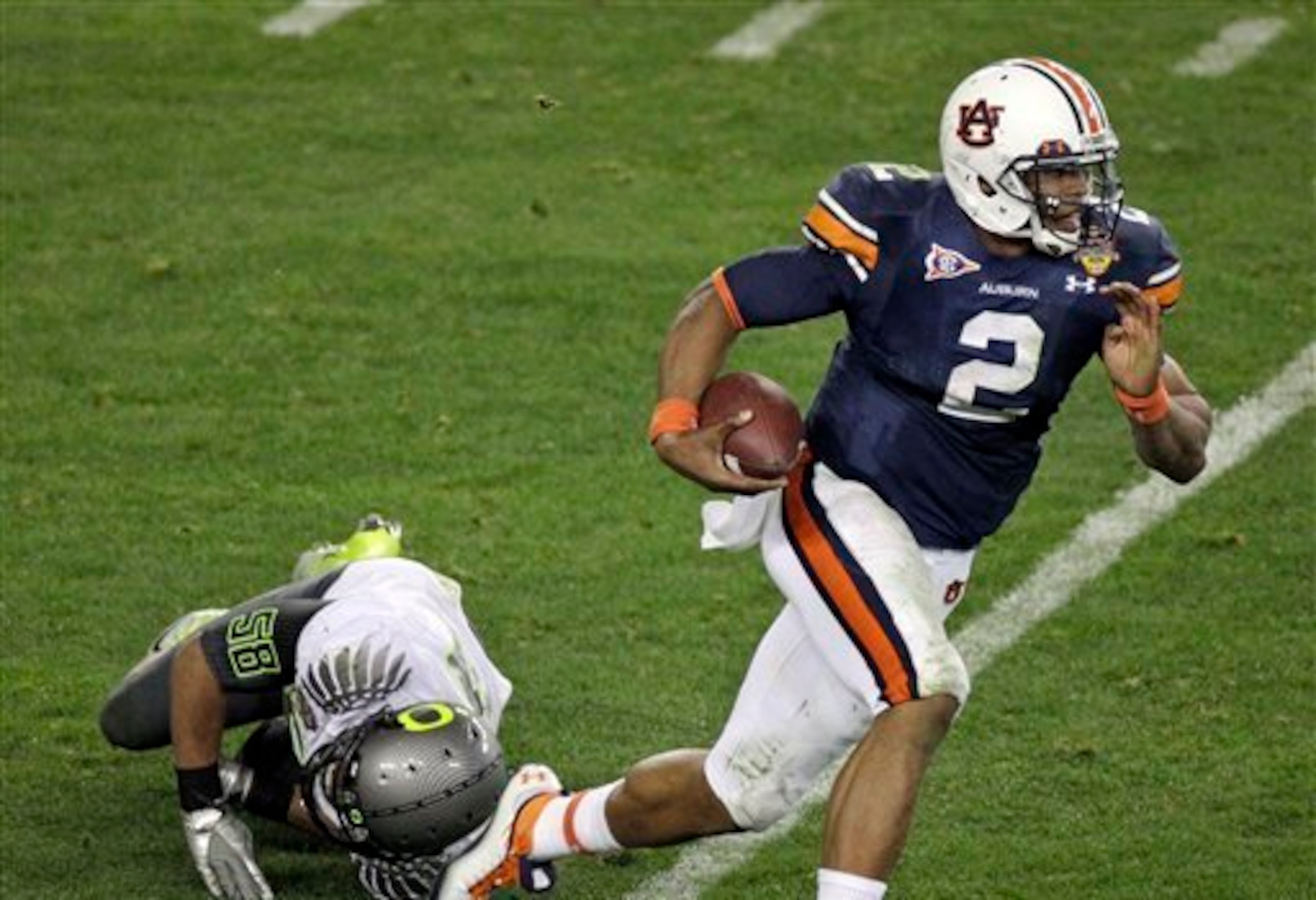 Cam Newton led Auburn's charge to a 2010 national title.