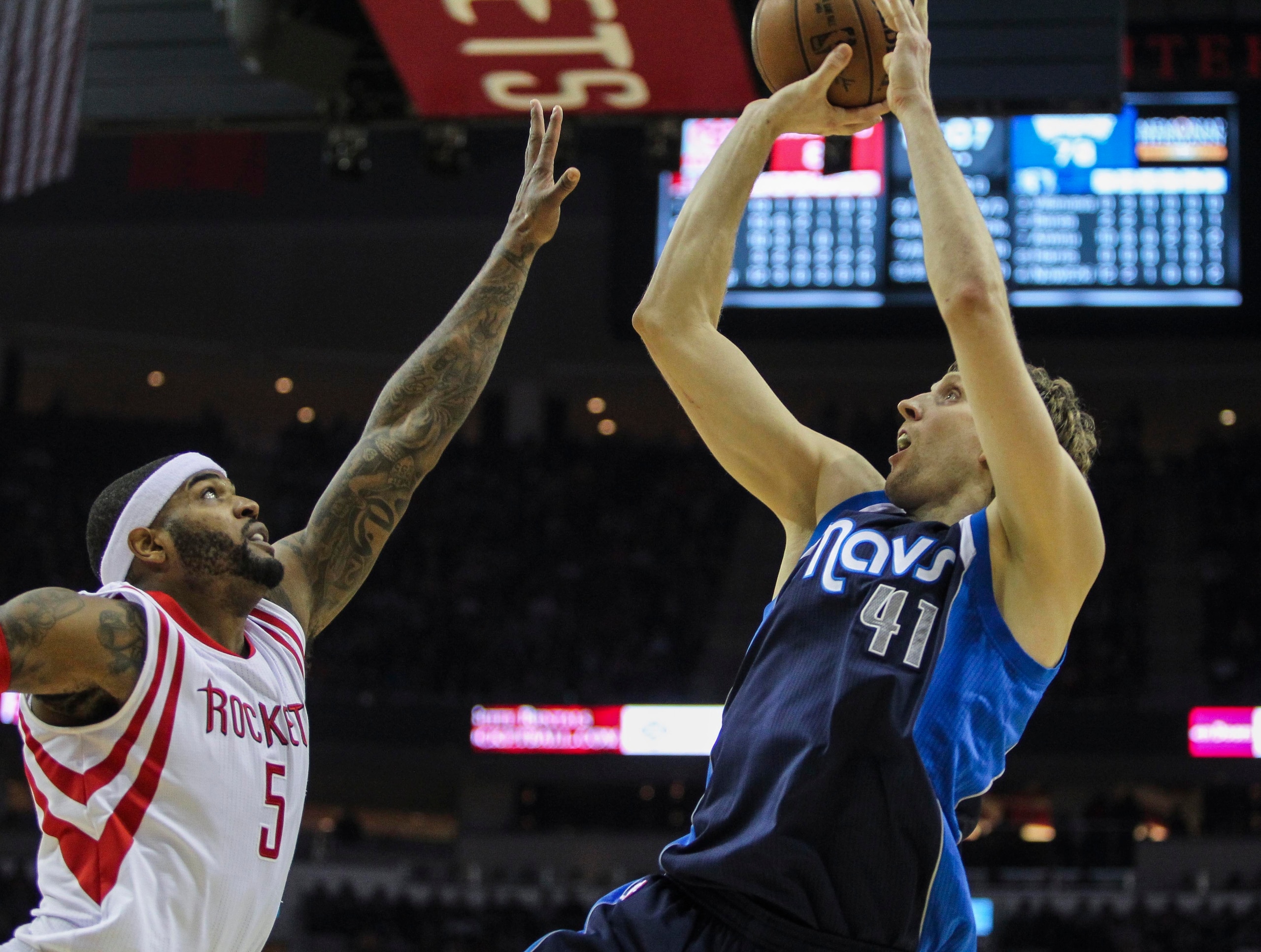 The Rockets come back from break with a big game right off the bat.