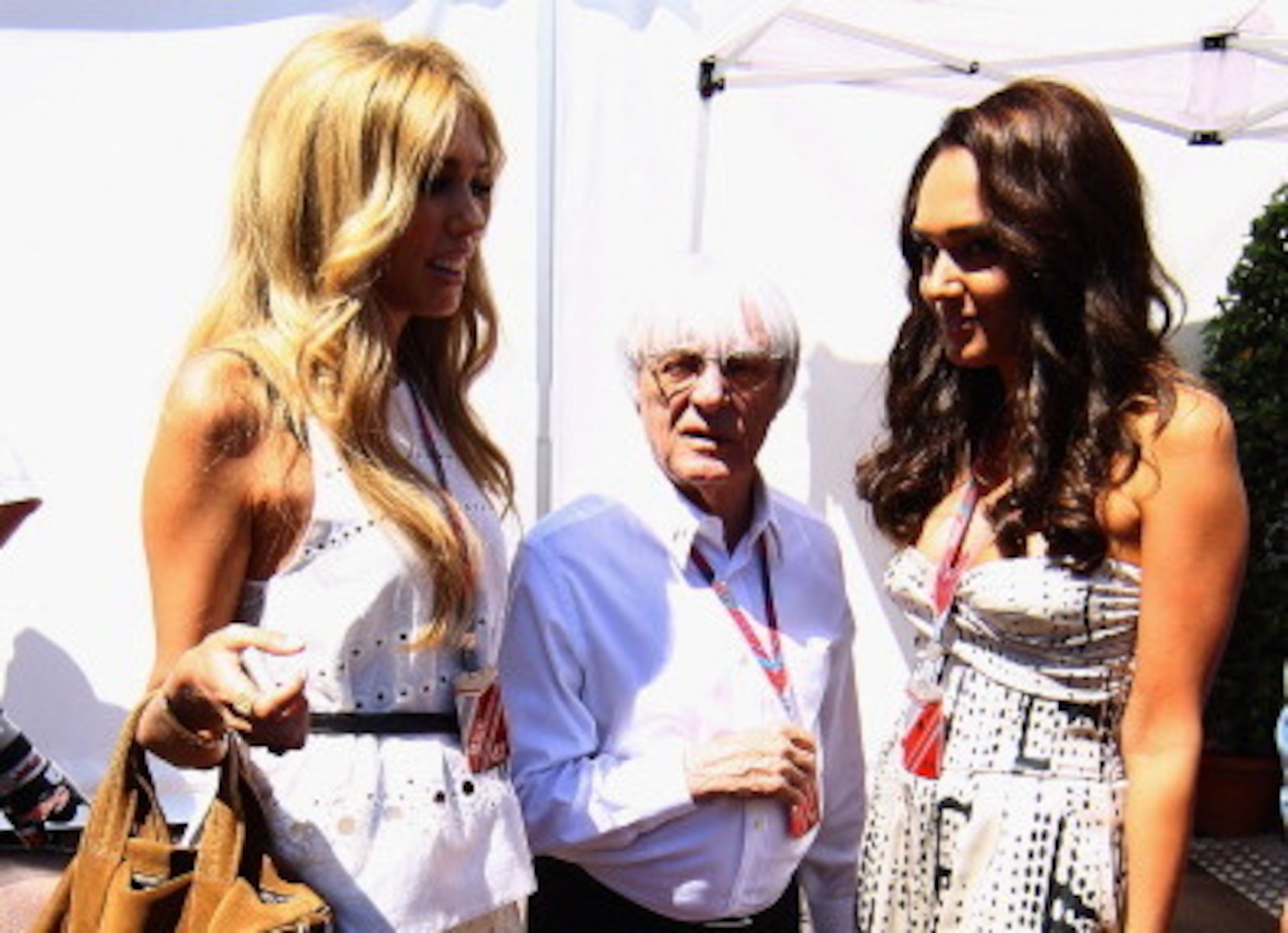 Bernie with daughters Petra and Tamara.
