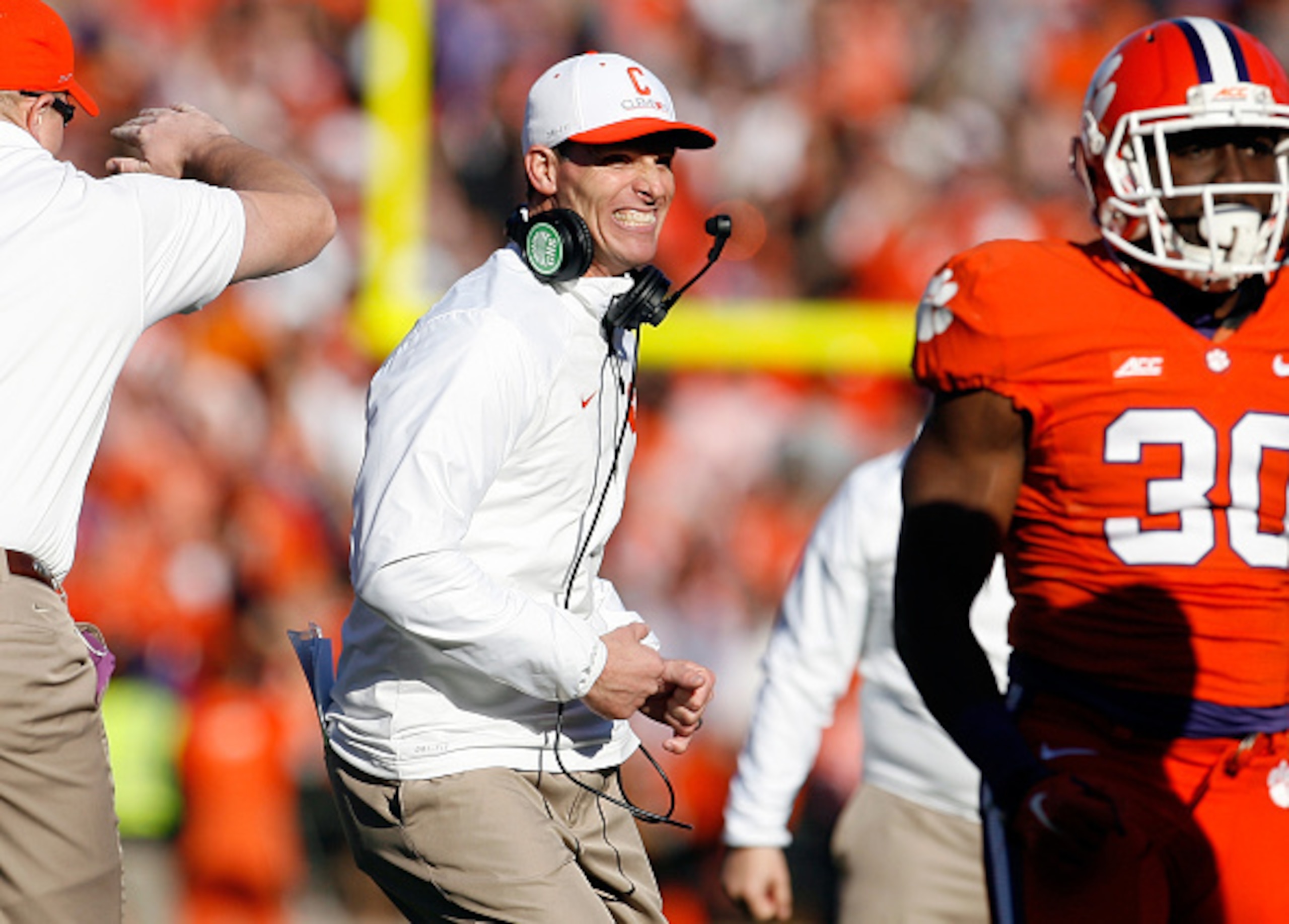 Fiery Brent Venables will be an attractive head coaching candidate.