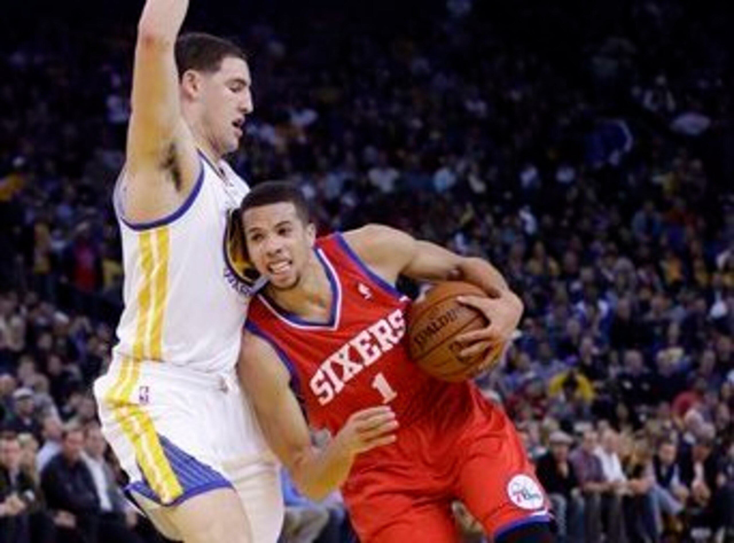 Klay Thompson will have a chance to put on a show in Philadelphia.