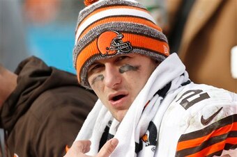 Browns QB Johnny Manziel