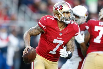 49ers QB Colin Kaepernick