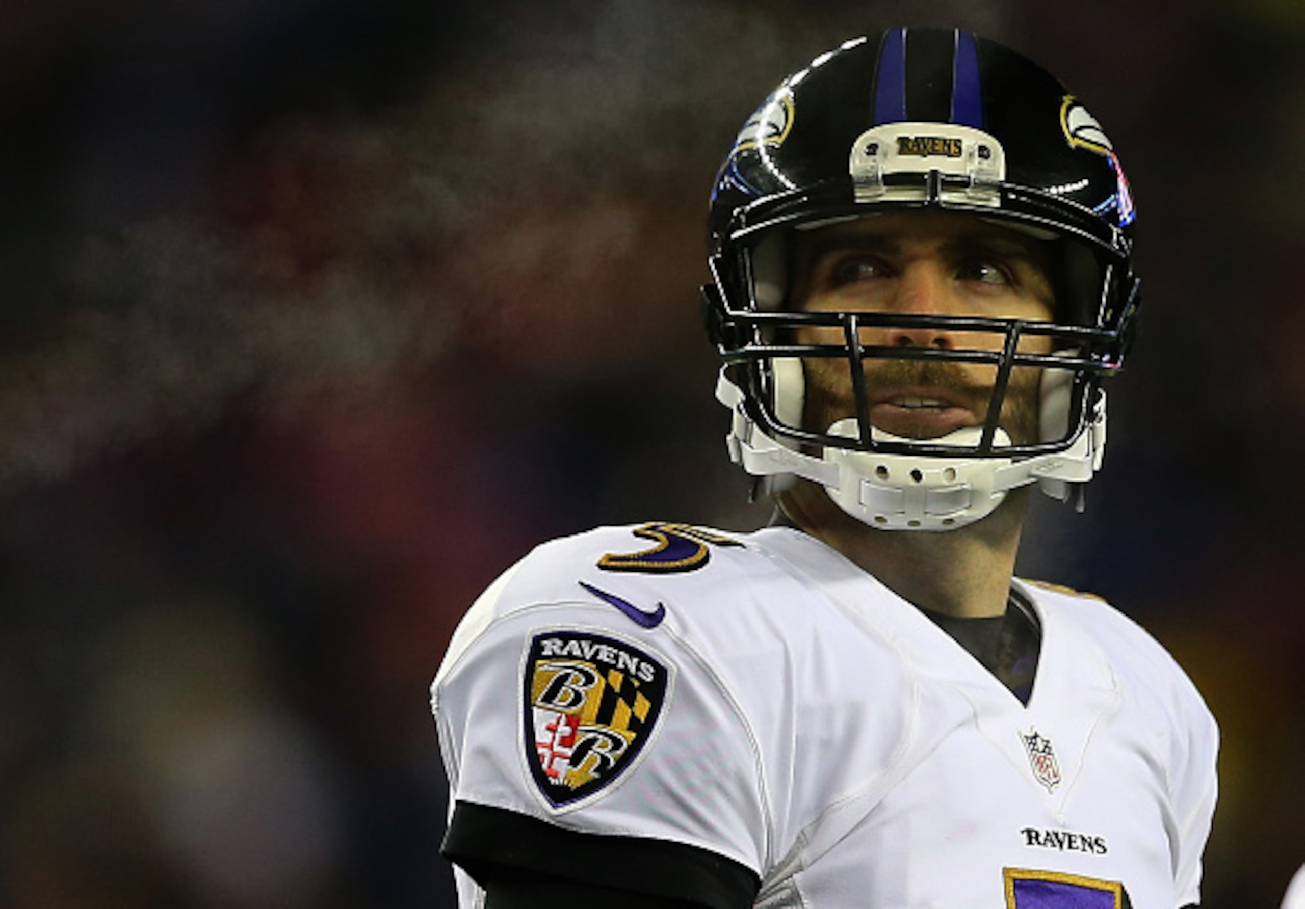 Ravens QB Joe Flacco