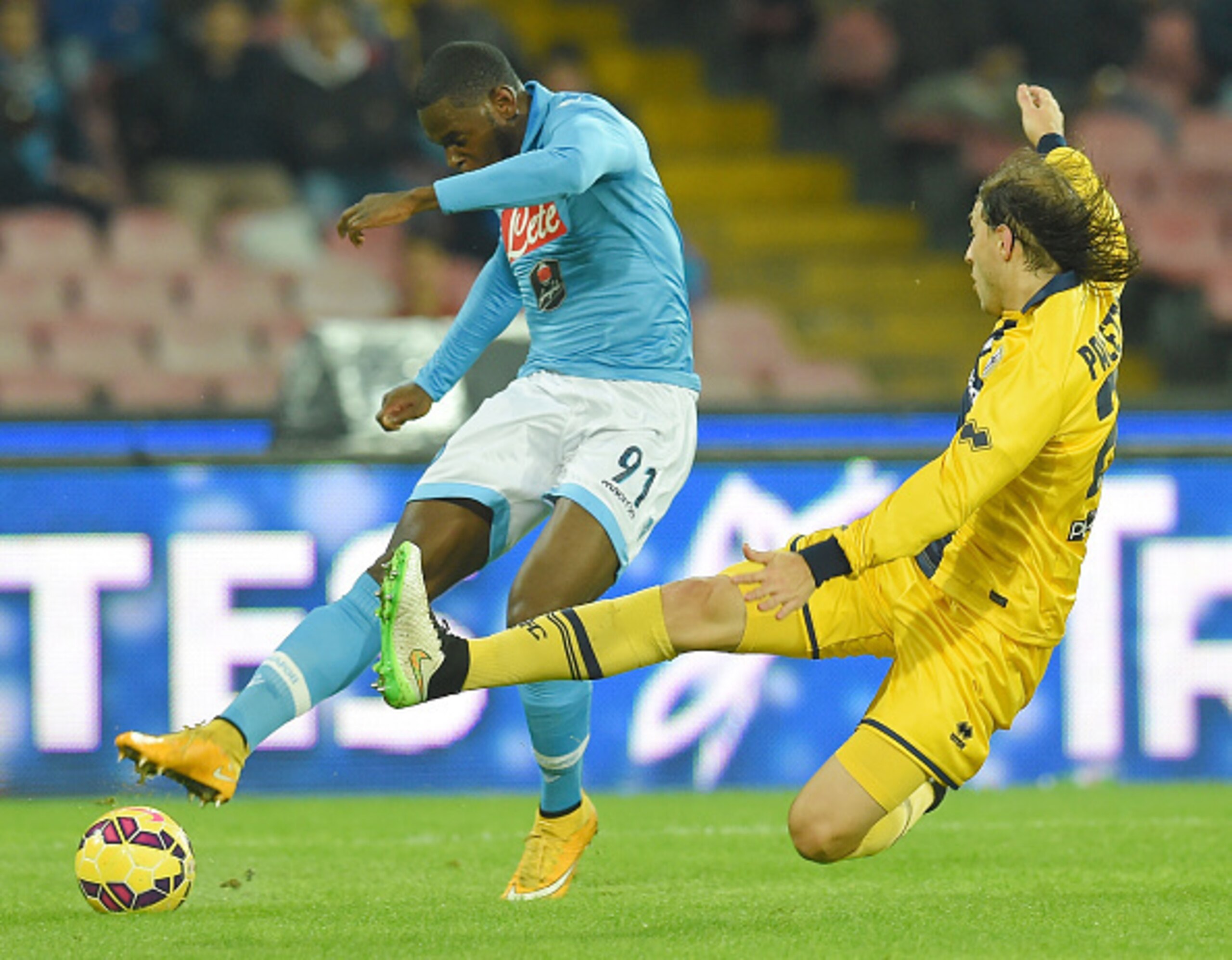 Paletta (in yellow) was one of the league's best defenders last year.