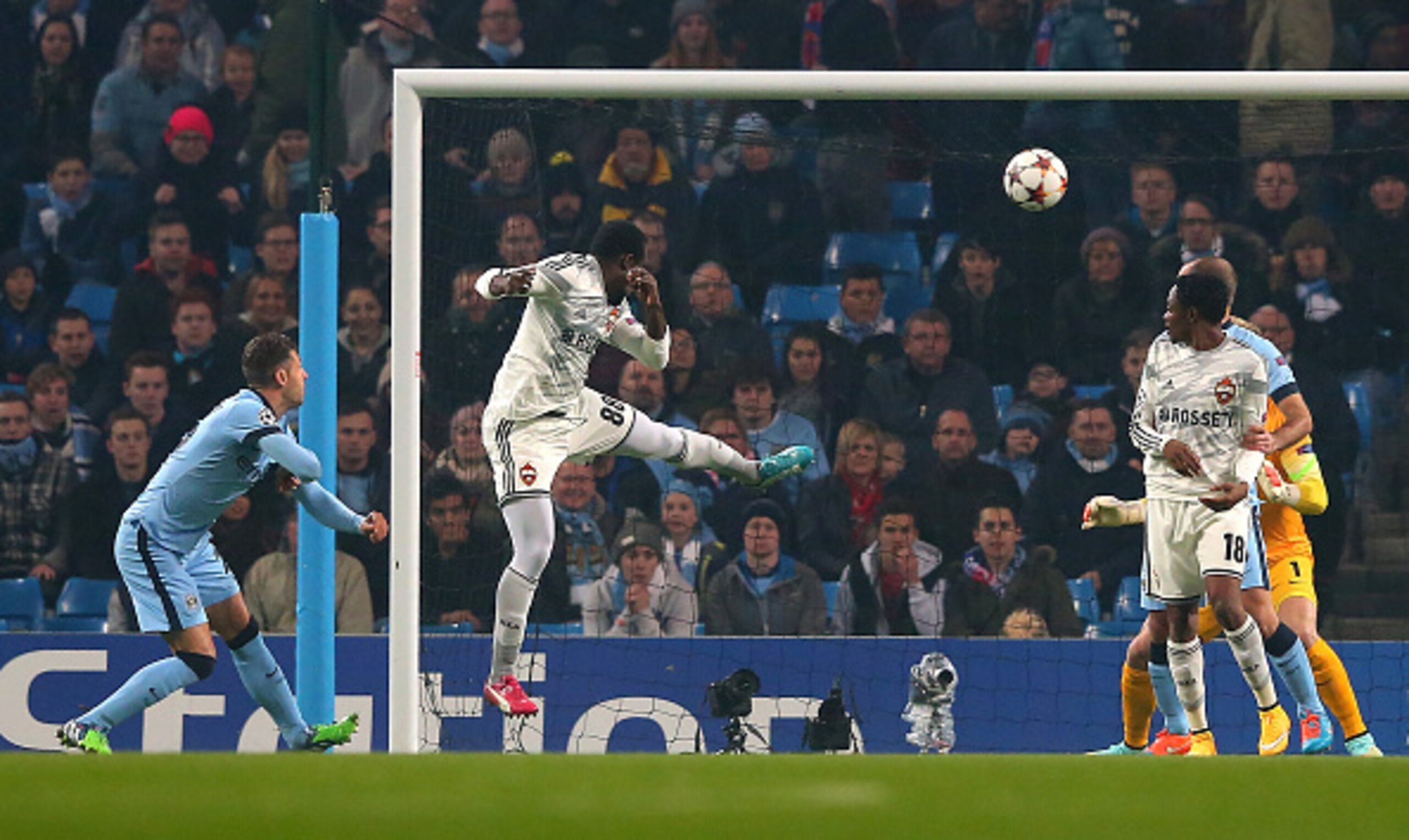 Doumbia (in white) has led CSKA Moscow's line since 2010.