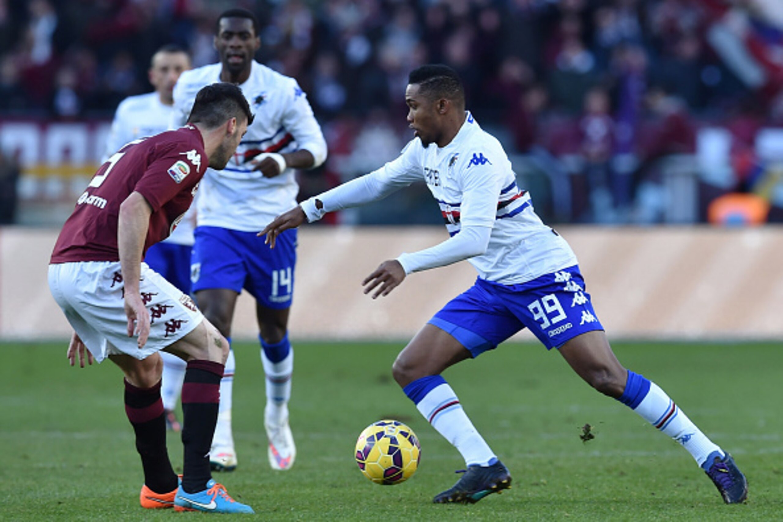 Eto'o has already had problems in Genoa.