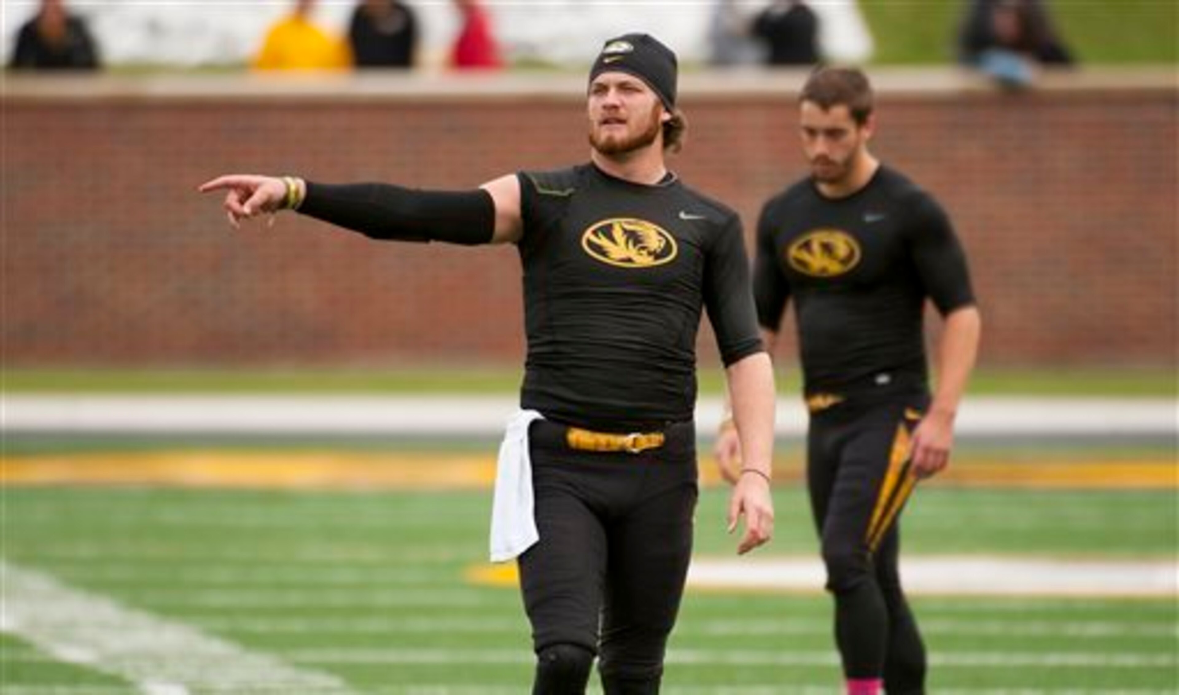 Missouri quarterback Maty Mauk is coming into his junior season, in firm command of the quarterback position.