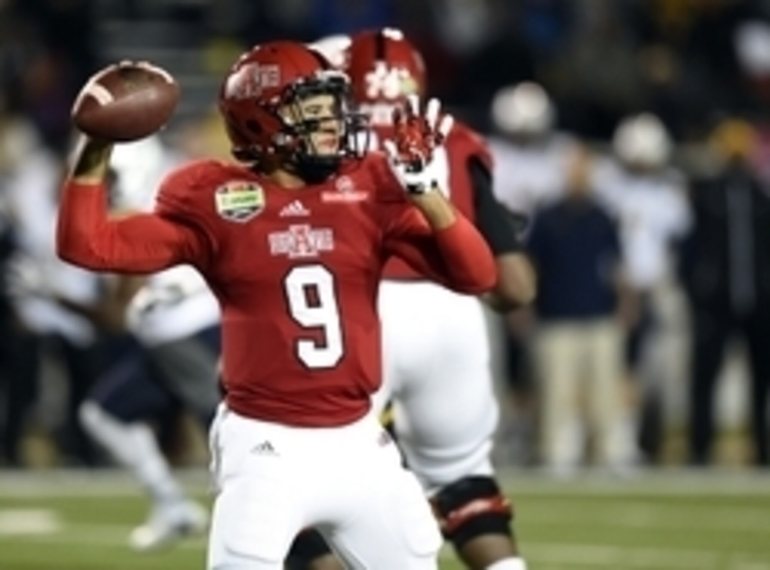 Fredi Knighten is a senior who can throw the ball well. Missouri will have to play well to win on the road.