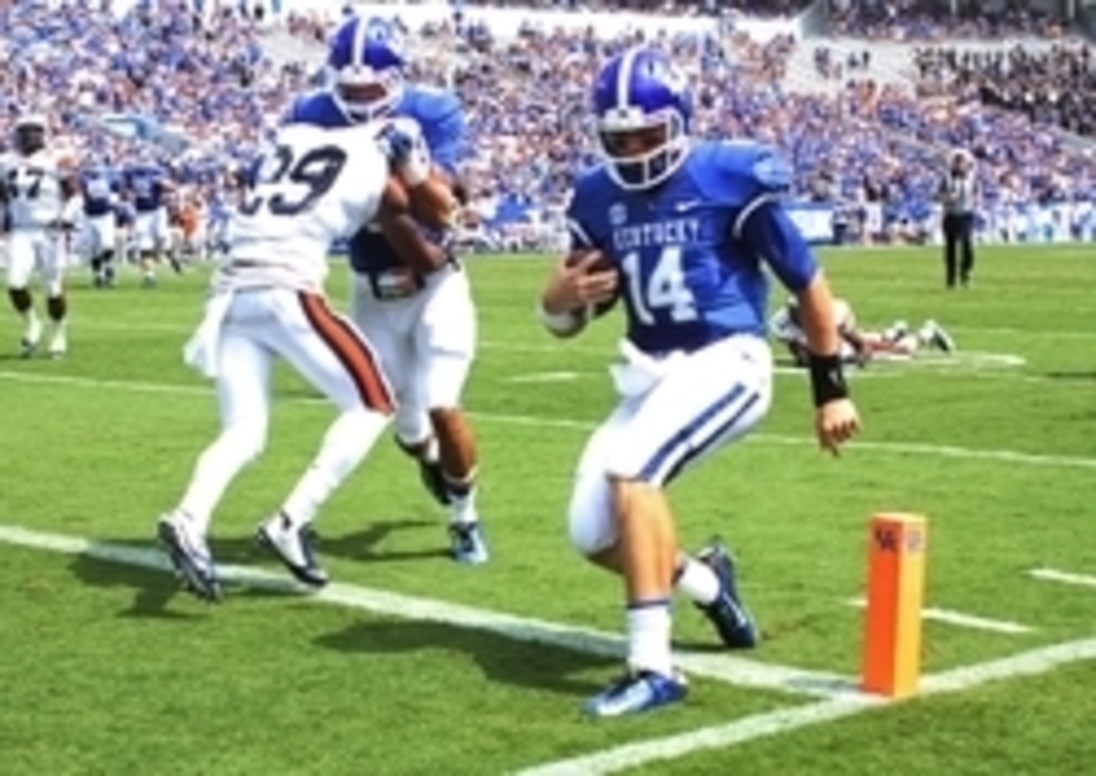 Kentucky junior quarterback Patrick Towles is going to be a handful for the Tigers.