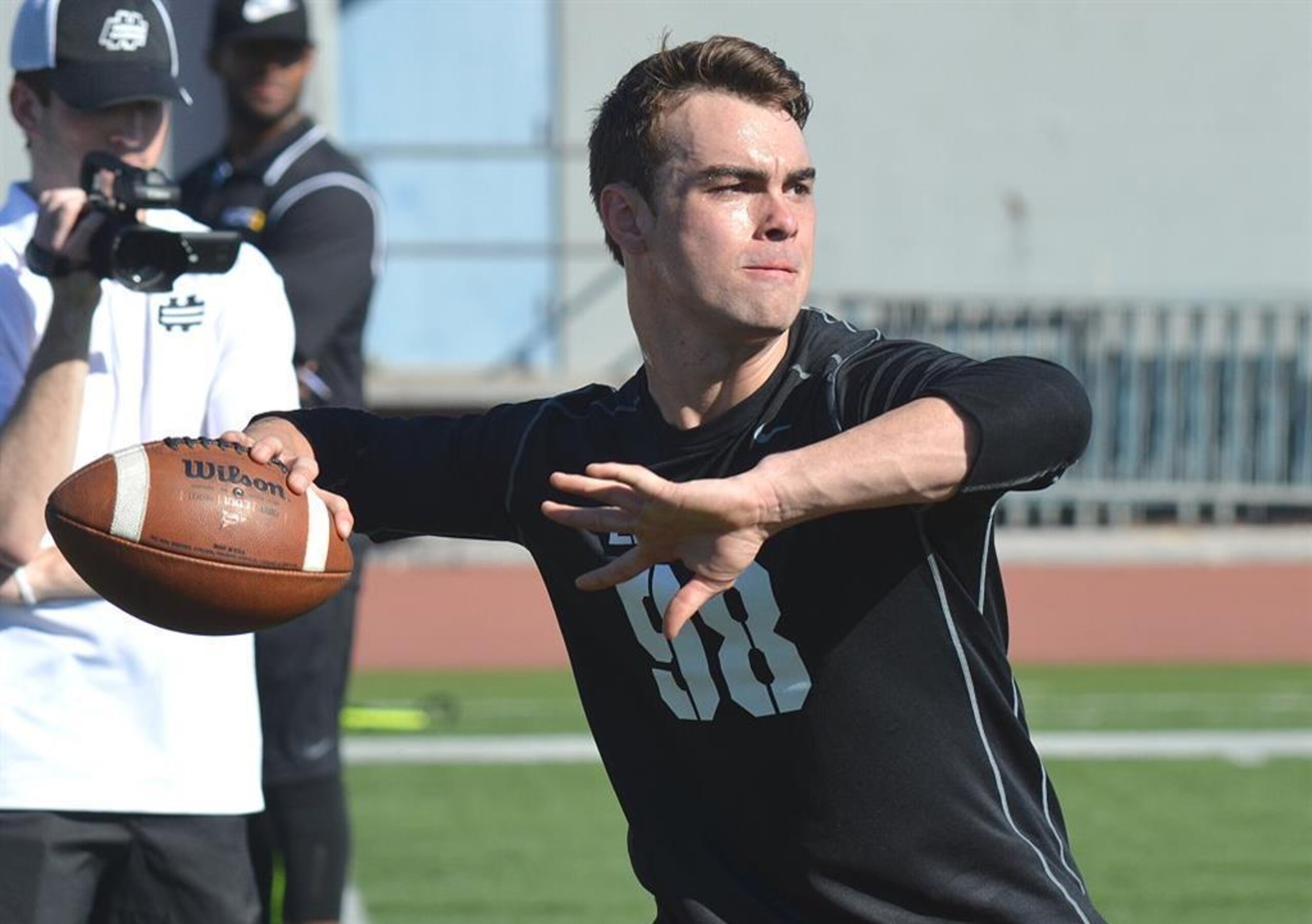 Quaterback Austin Kafentzis.