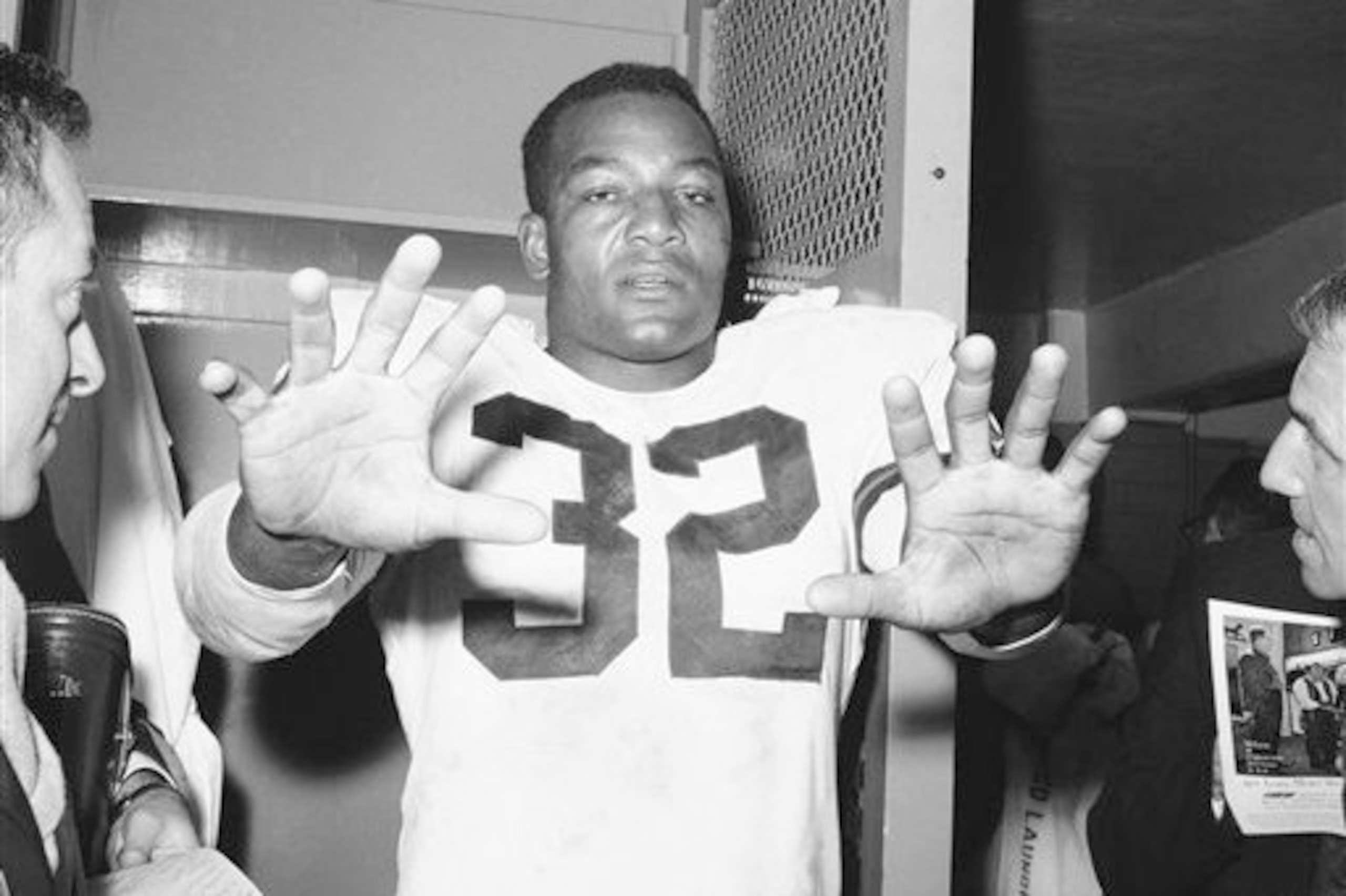 Even when he was starring in the NFL, Jim Brown was much more than a football player.