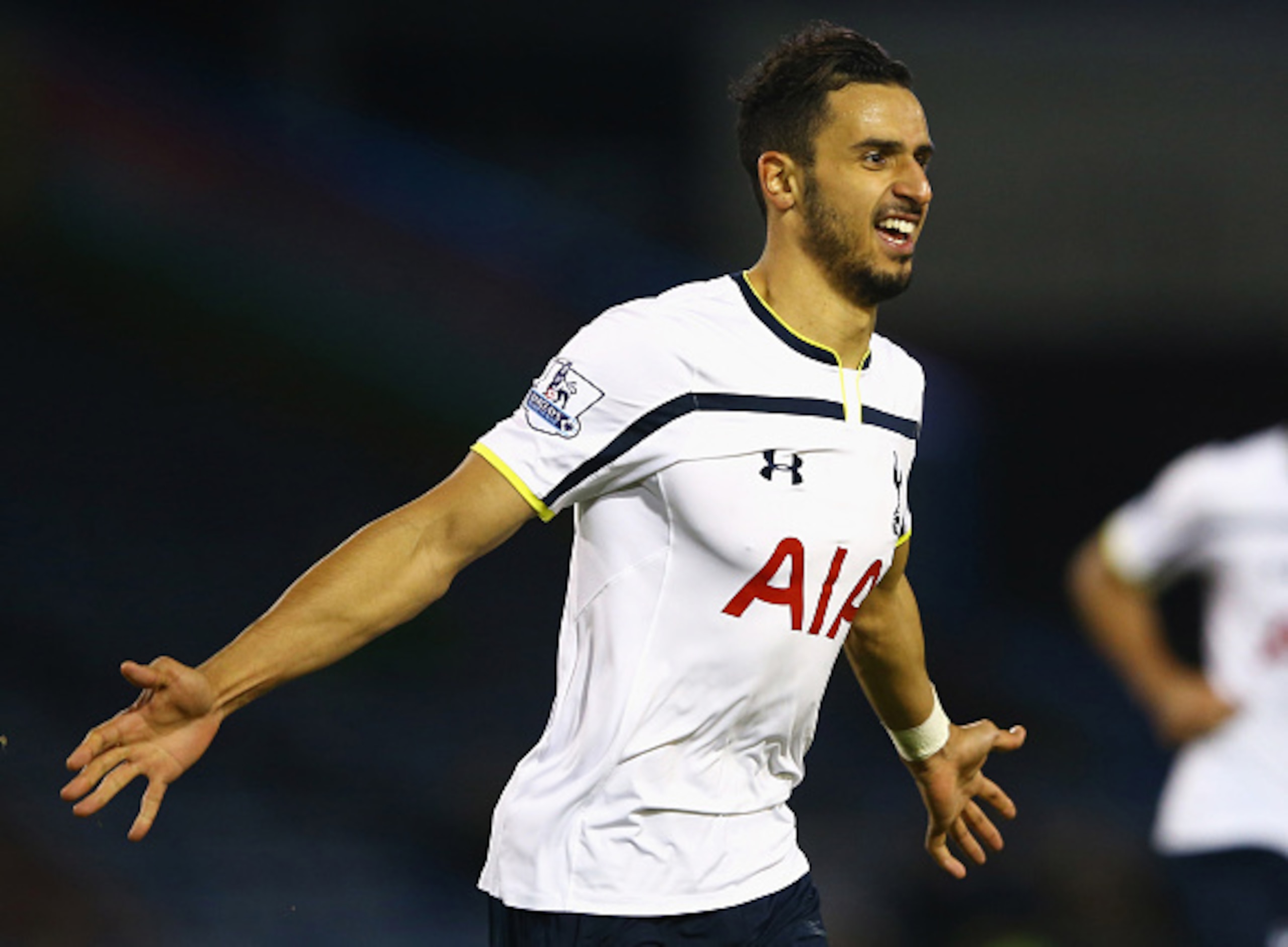 Nacir Chadli has scored seven times for Spurs this season Nacir Chadli has scored seven times for Spurs this season
