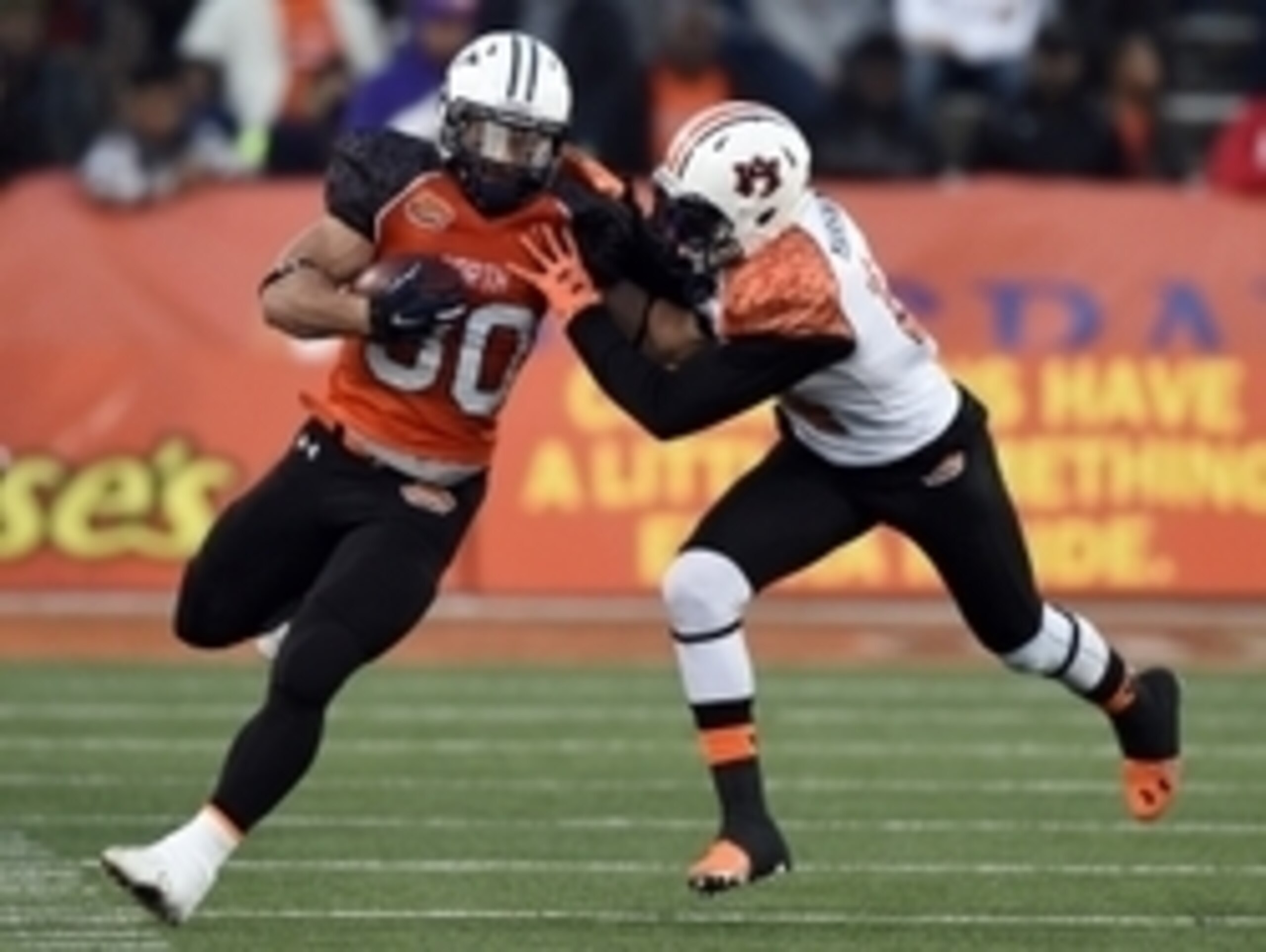 Auburn's Nick Marshall is trying to make the transition to become an NFL cornerback.