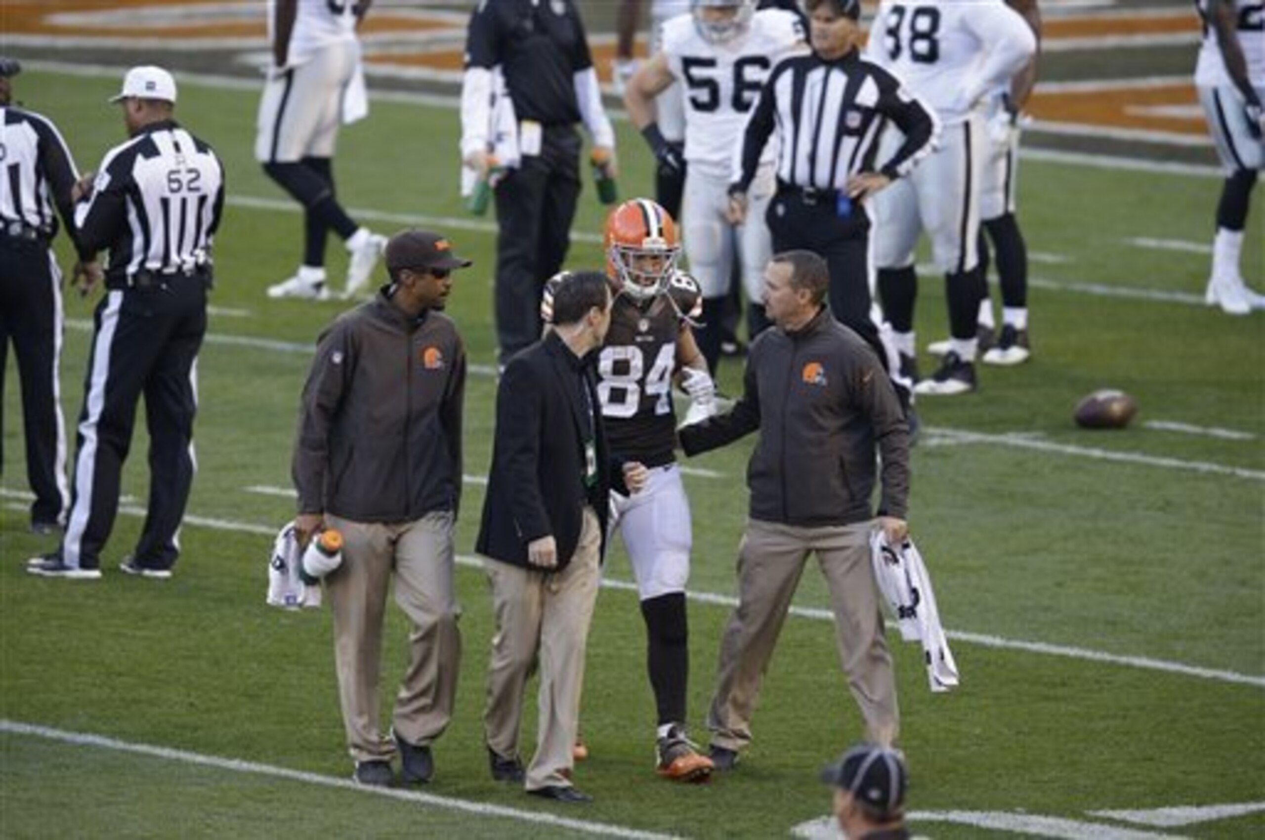 Jordan Cameron's (No. 24) history of head trauma could prove costly to both him and the 49ers down the line.