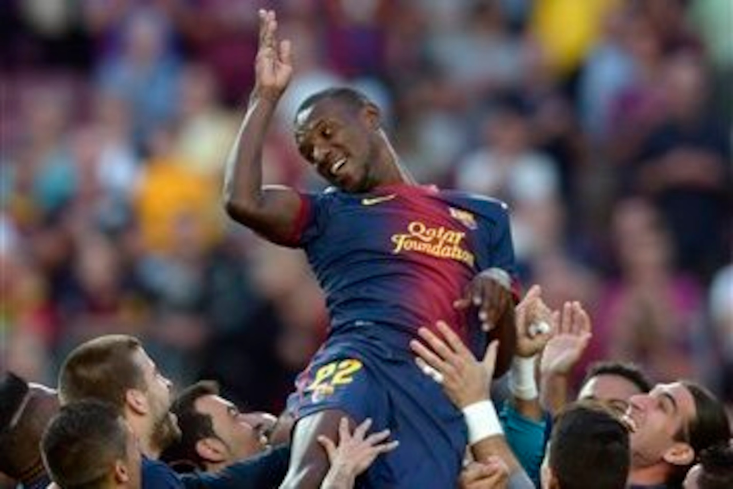 Eric Abidal deserves a place in a Barcelona cult heroes XI.