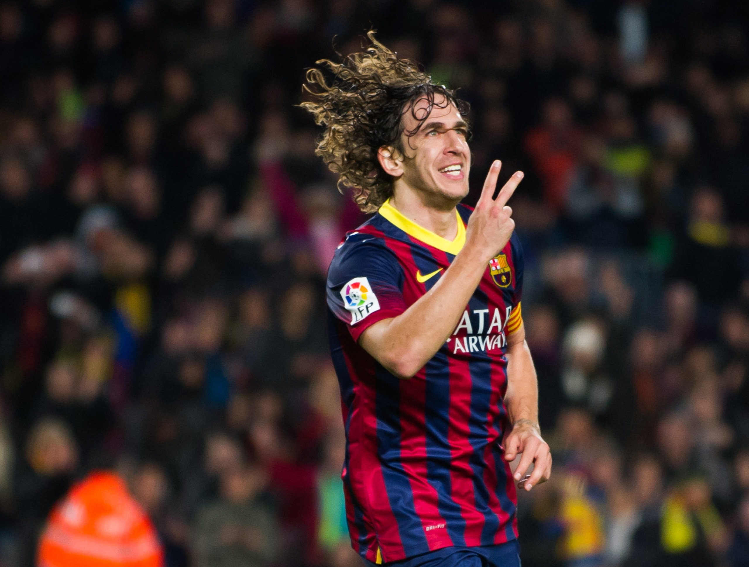 Captain fantastic Carles Puyol.
