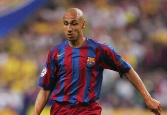 PARIS - MAY 17:  Henrik Larsson of Barcelona in action during the UEFA Champions League Final between Arsenal and Barcelona at the Stade de France on May 17, 2006 in Paris, France.  (Photo by Laurence Grifftihs/Getty Images)