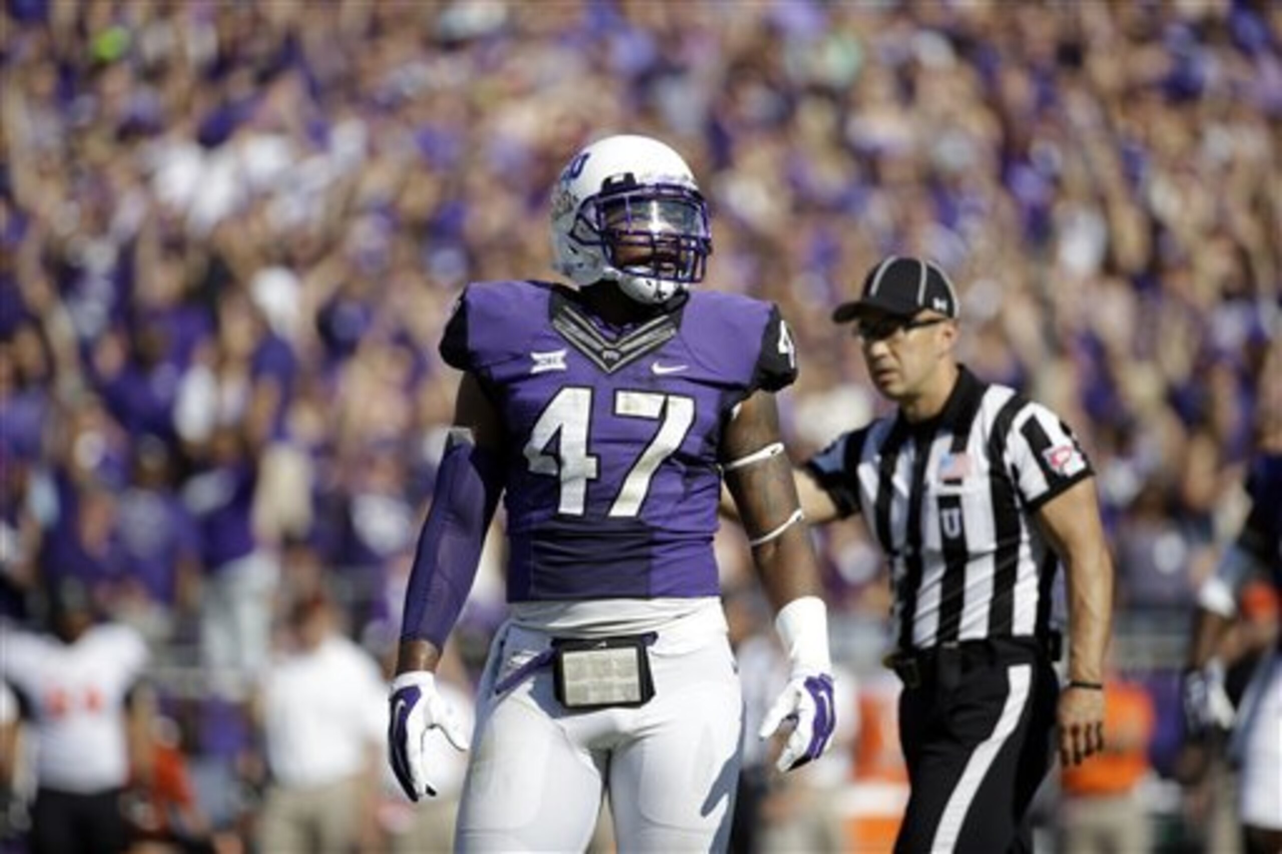 Former TCU linebacker Paul Dawson