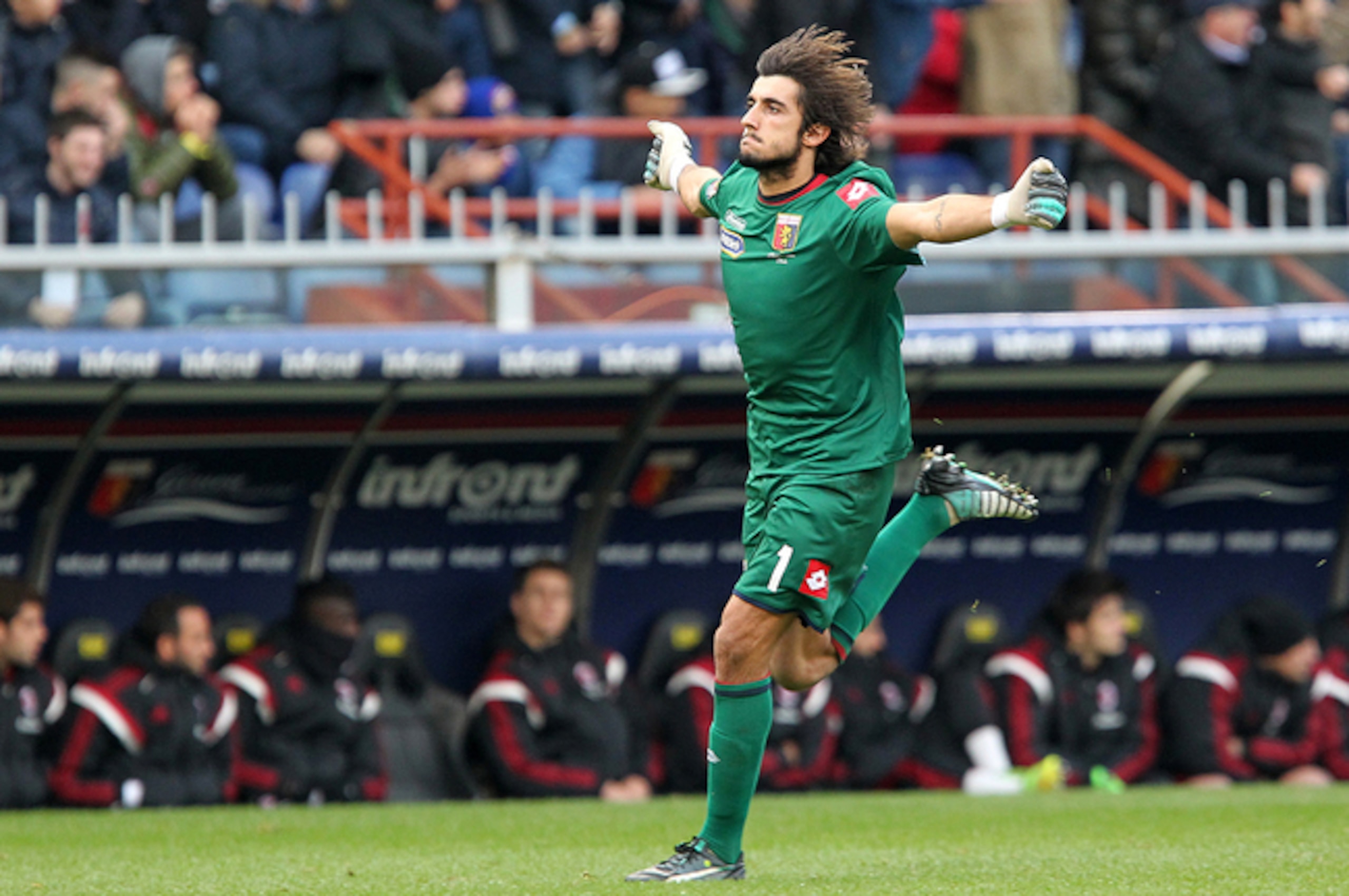Mattia Perin, Italy's best young keeper, is a favorite to don the Azzurri No. 1 shirt once Buffon retires. Mattia Perin, Italy's best young keeper, is a favorite to don the Azzurri No. 1 shirt once Buffon retires.