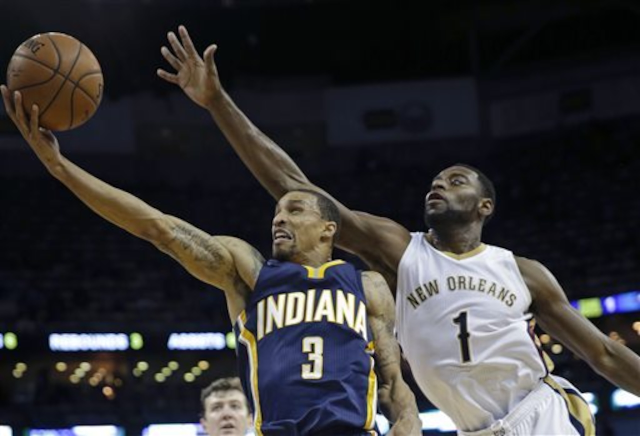 Indiana Pacers point guard George Hill scored 17 points and dished out a season-high nine assists in a 106-93 win over the New Orleans Pelicans on Feb. 11.