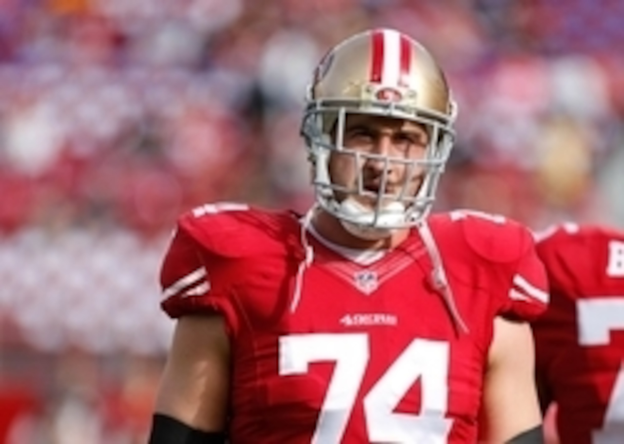 McCloughan snagged standout left tackle Joe Staley via trade in 2008.