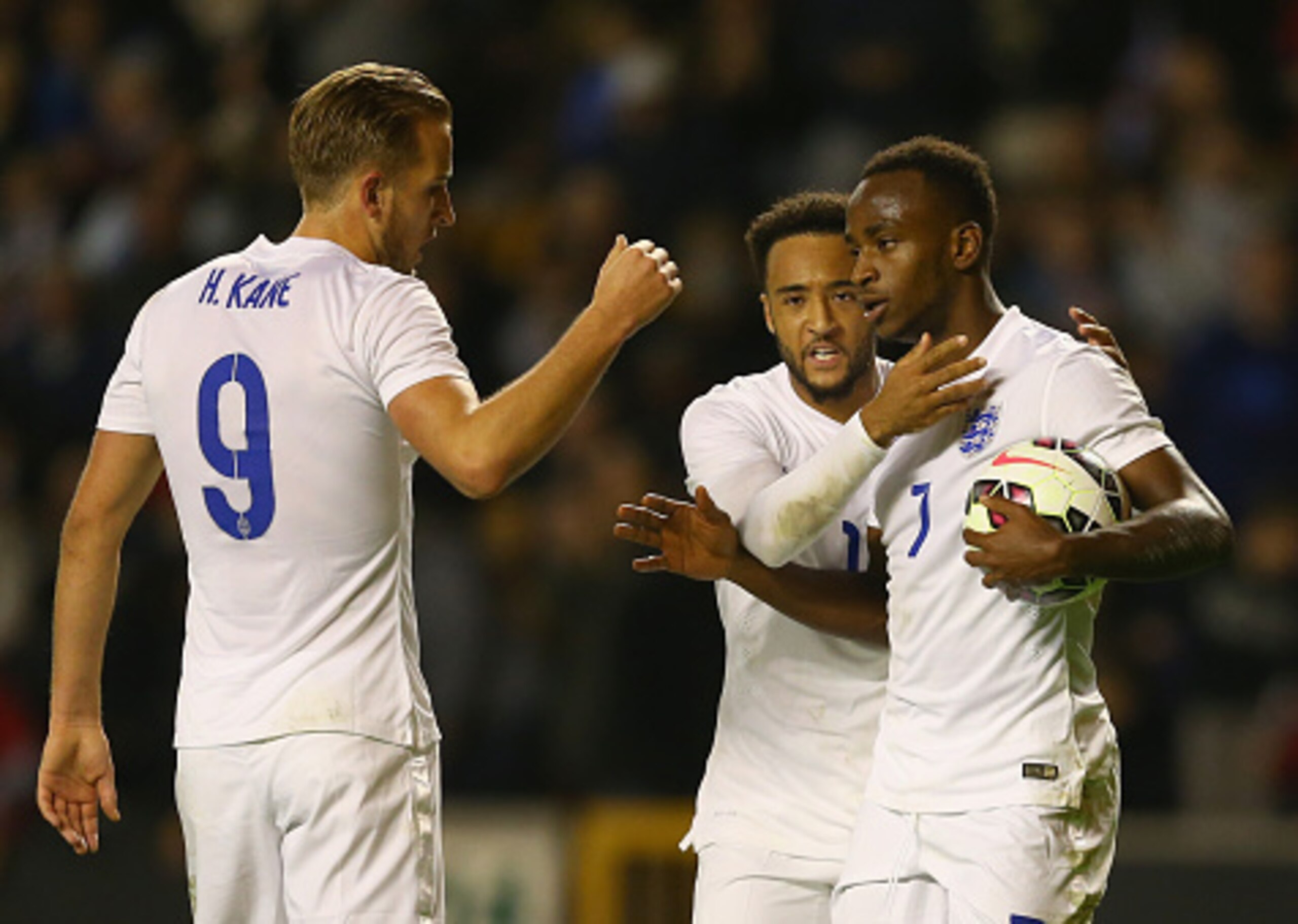 Harry Kane and Saido Berahino (right) are already England under-21 team-mates. Could they be playing together for Tottenham next season?