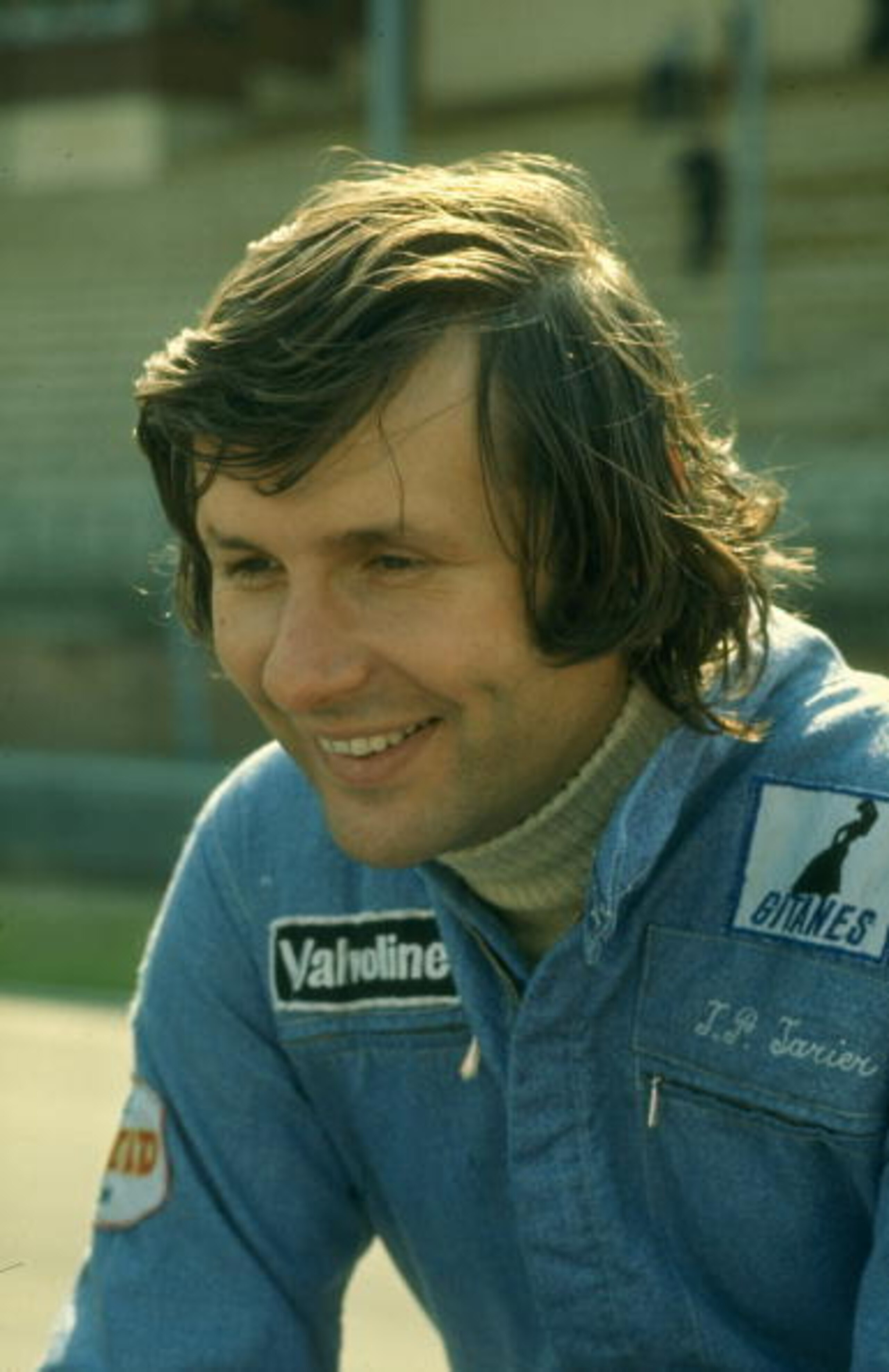 Jean-Pierre Jarier (pictured) pulled rank to displace Thackwell from his car on debut.
