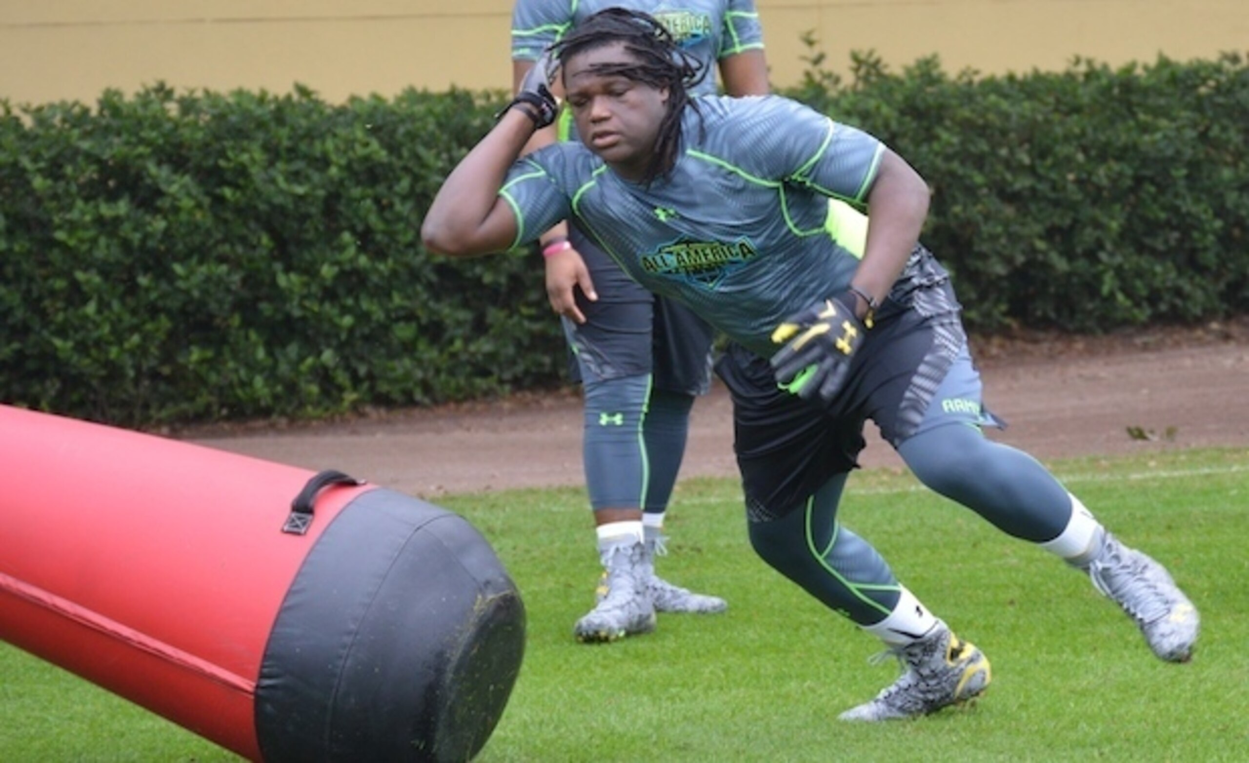 Marlon Davidson is an explosive defensive lineman.