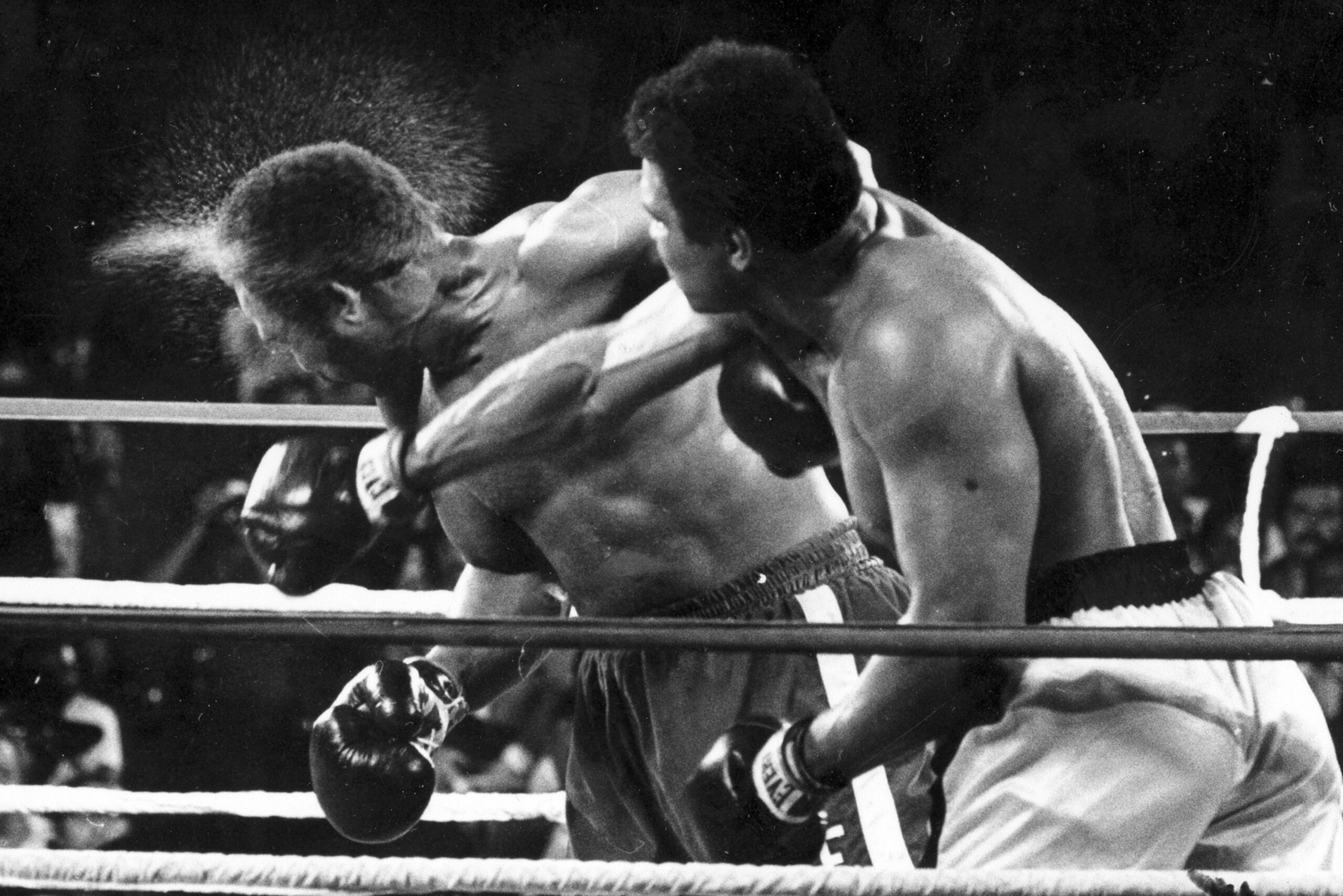 Ali knocked out Foreman in 1974. Ali knocked out Foreman in 1974.