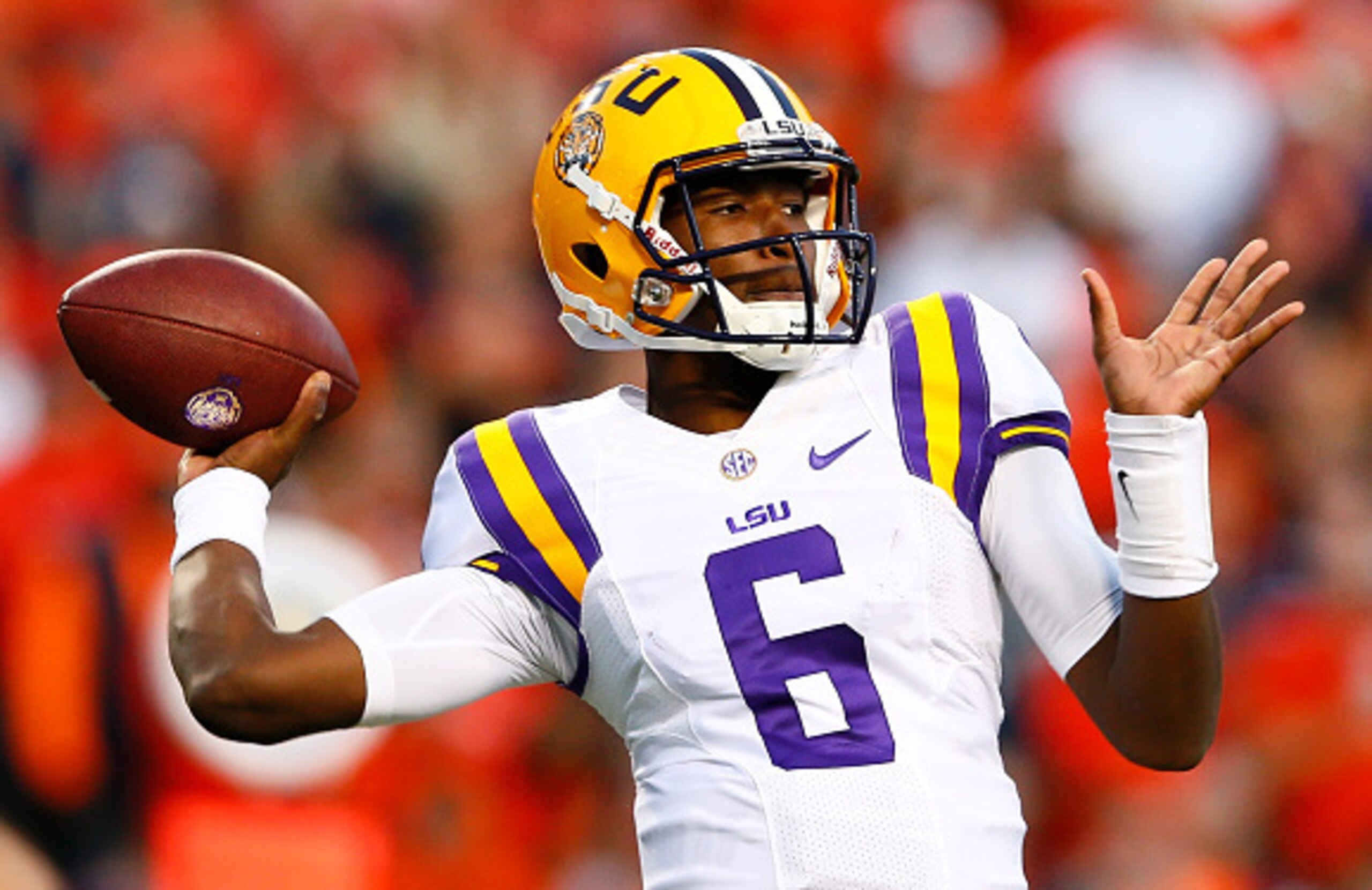 LSU QB Brandon Harris