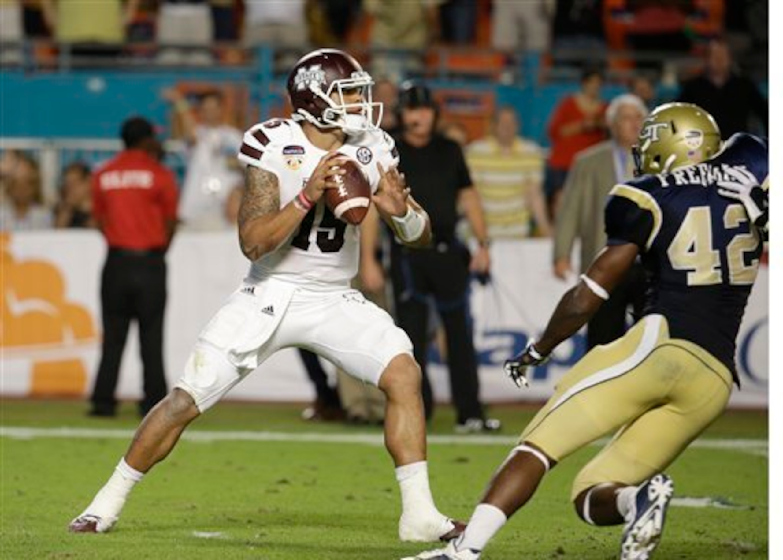 Dak Prescott and Mississippi State are coming off a breakthrough season.