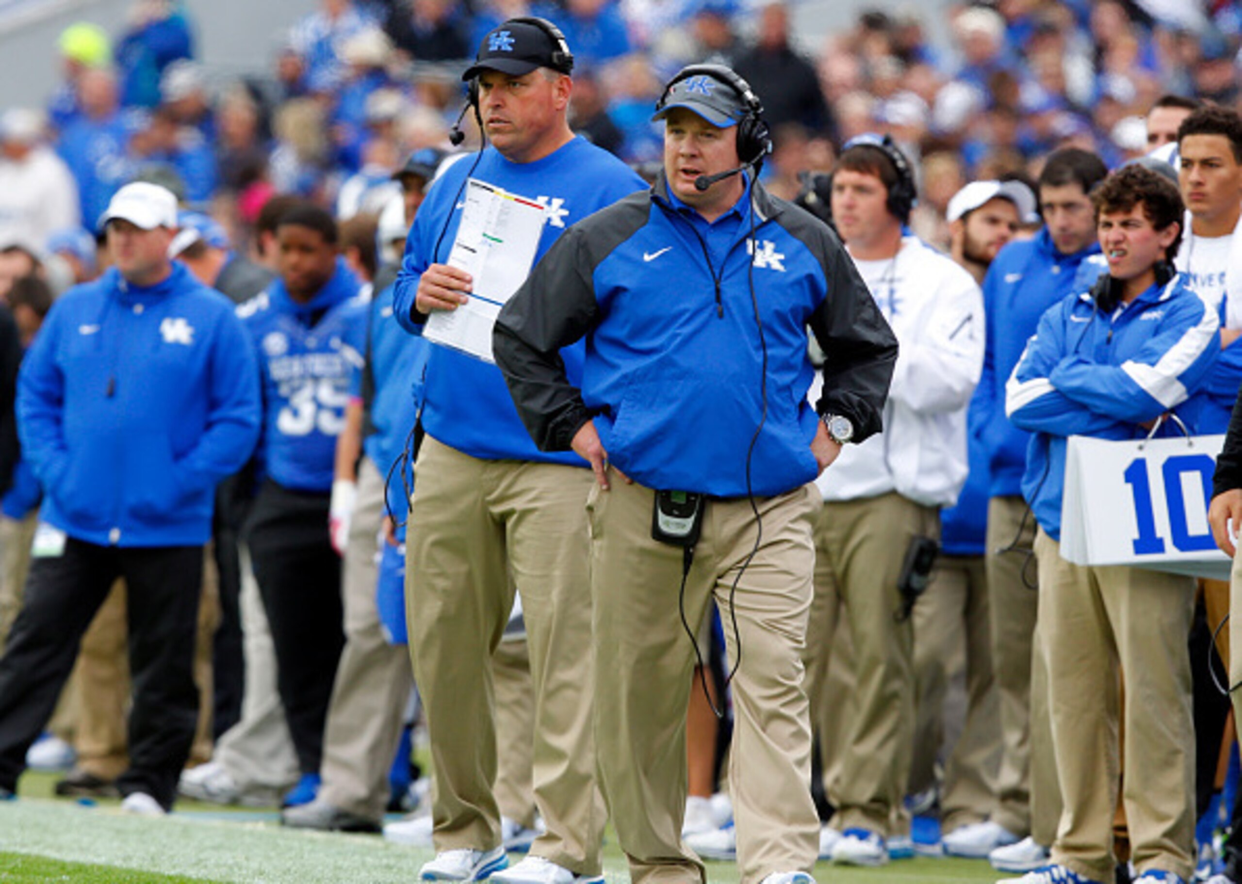 Kentucky head coach Mark Stoops