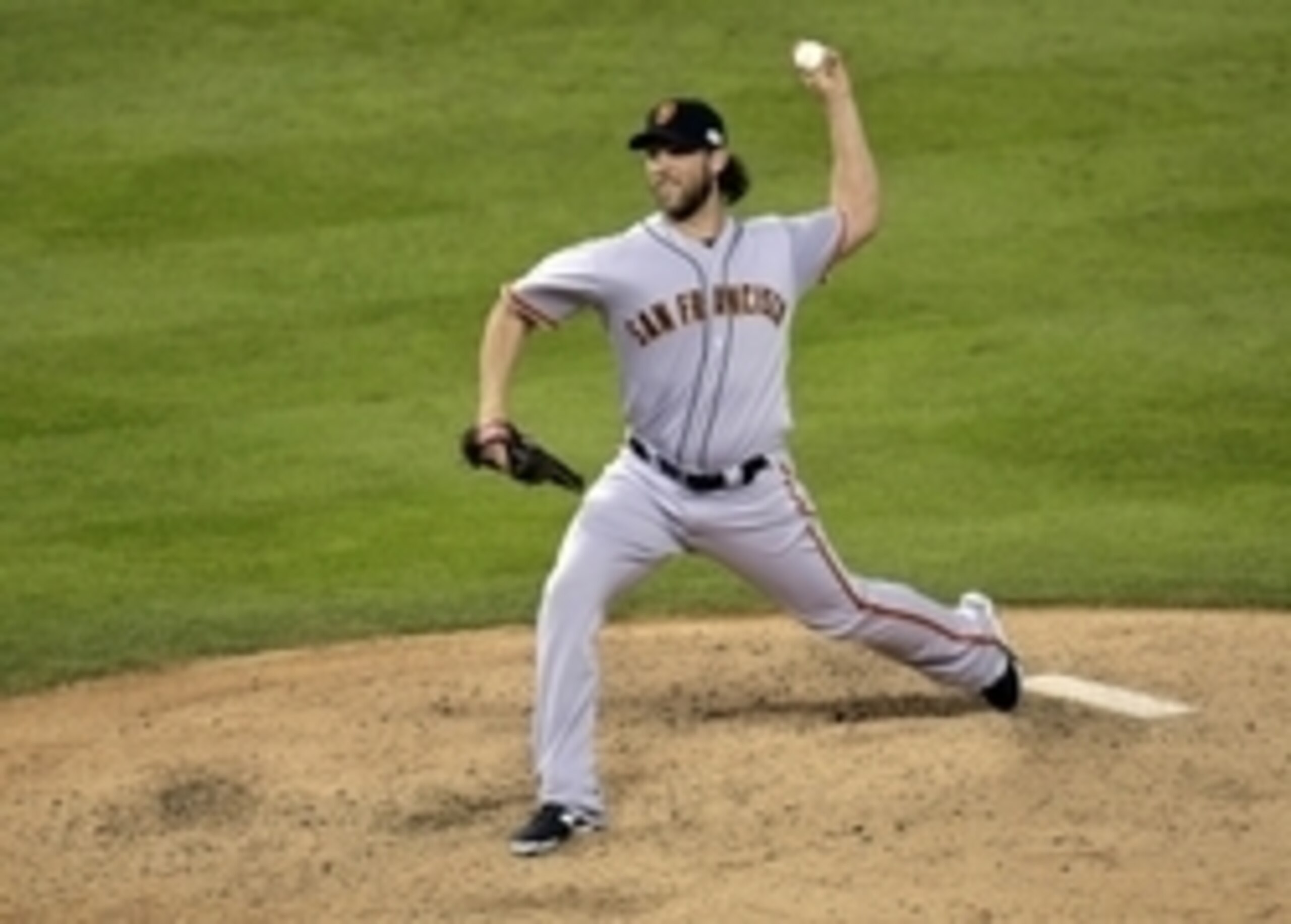 Madison Bumgarner is the ace of the Giants pitching staff.