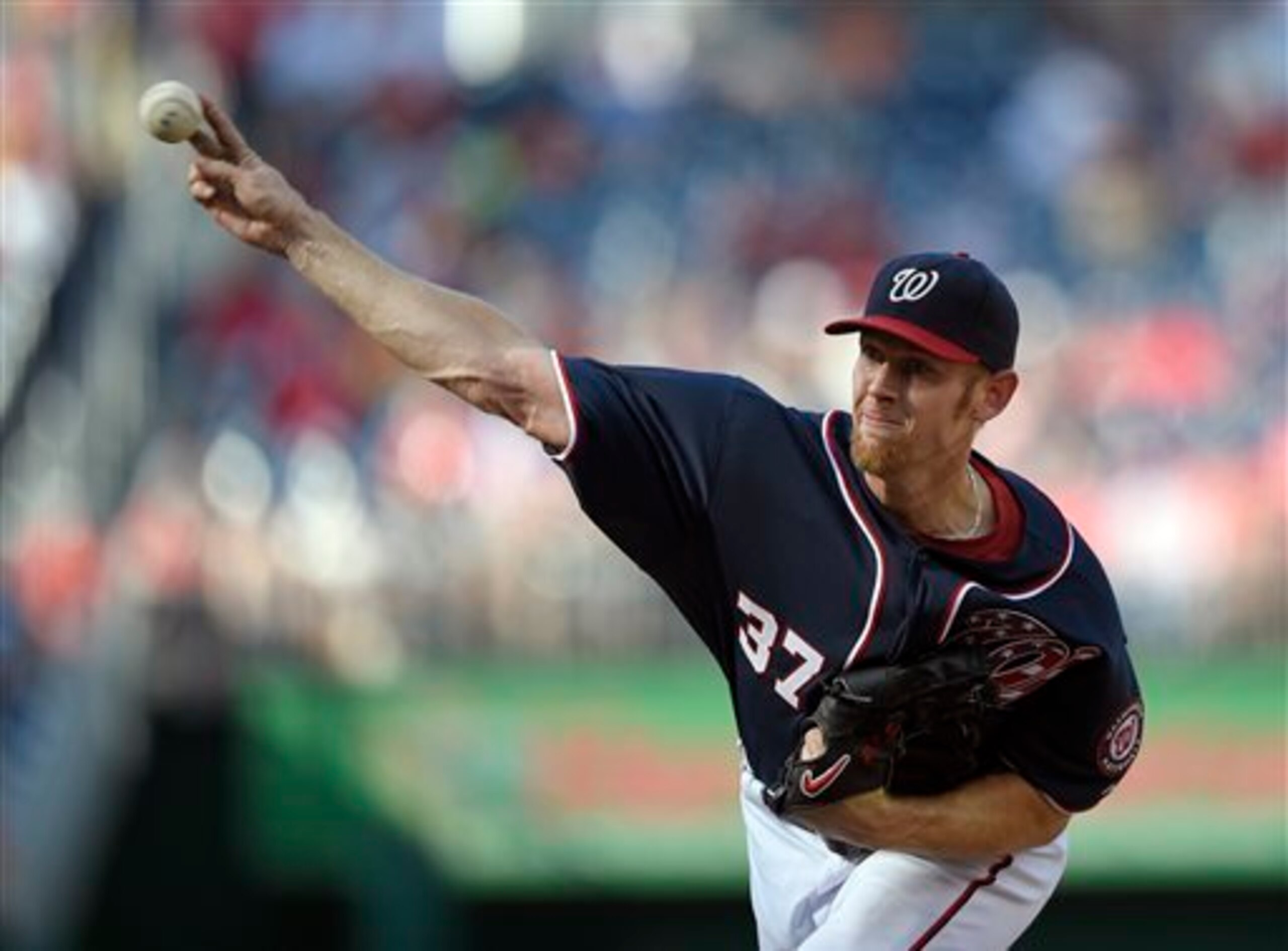 Stephen Strasburg has started Washington's last three Opening Days.