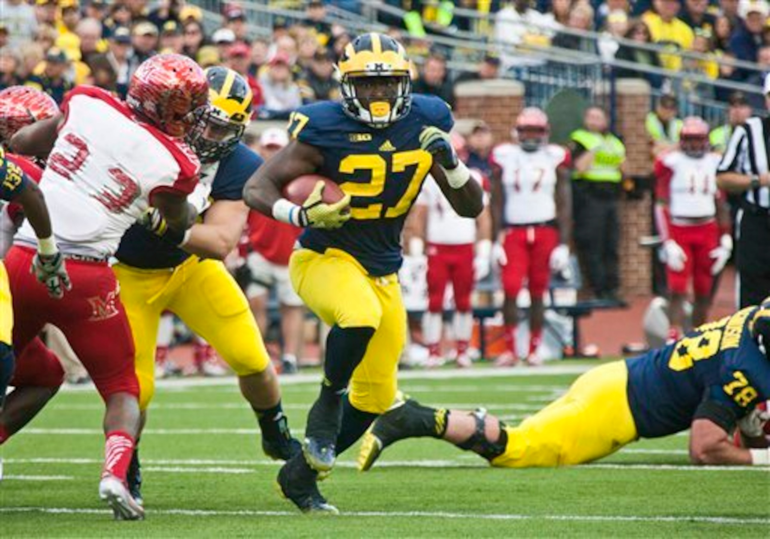 The herd is down to three options. Can Derrick Green emerge as the prime choice?