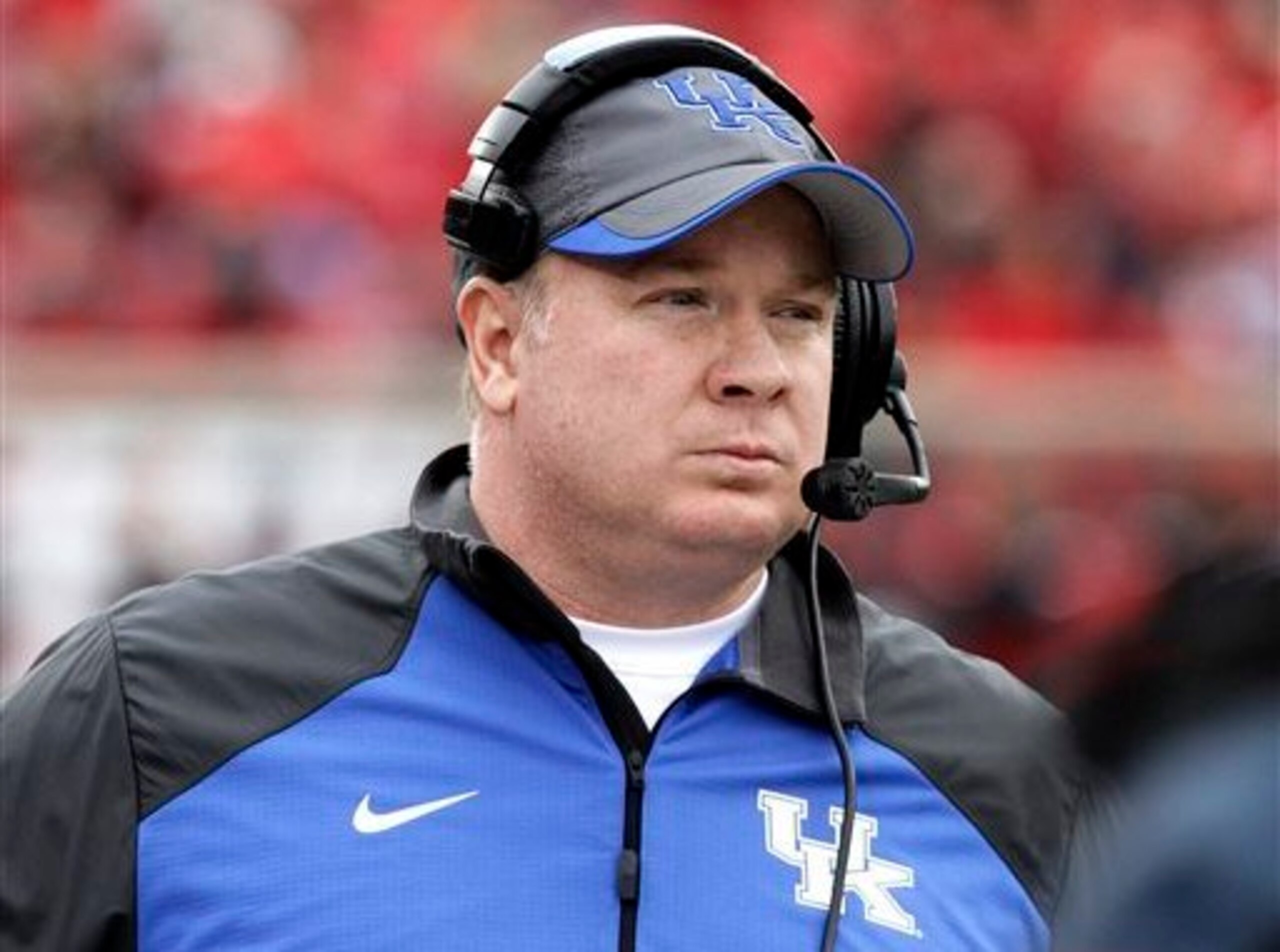 Kentucky head coach Mark Stoops
