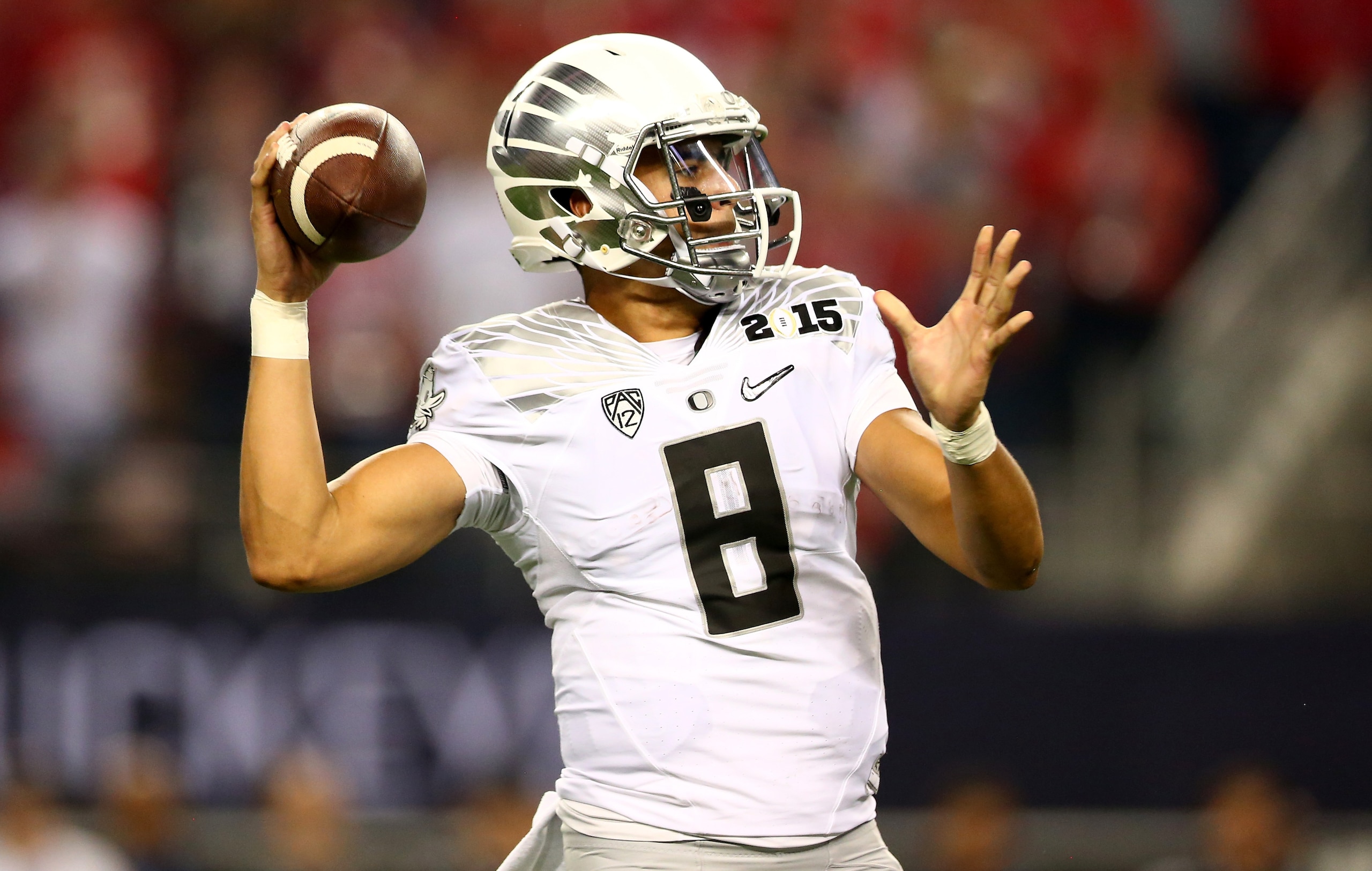Heisman Trophy winner Marcus Mariota could be on Chicago's radar if he drops to No. 7. Heisman Trophy winner Marcus Mariota could be on Chicago's radar if he drops to No. 7.
