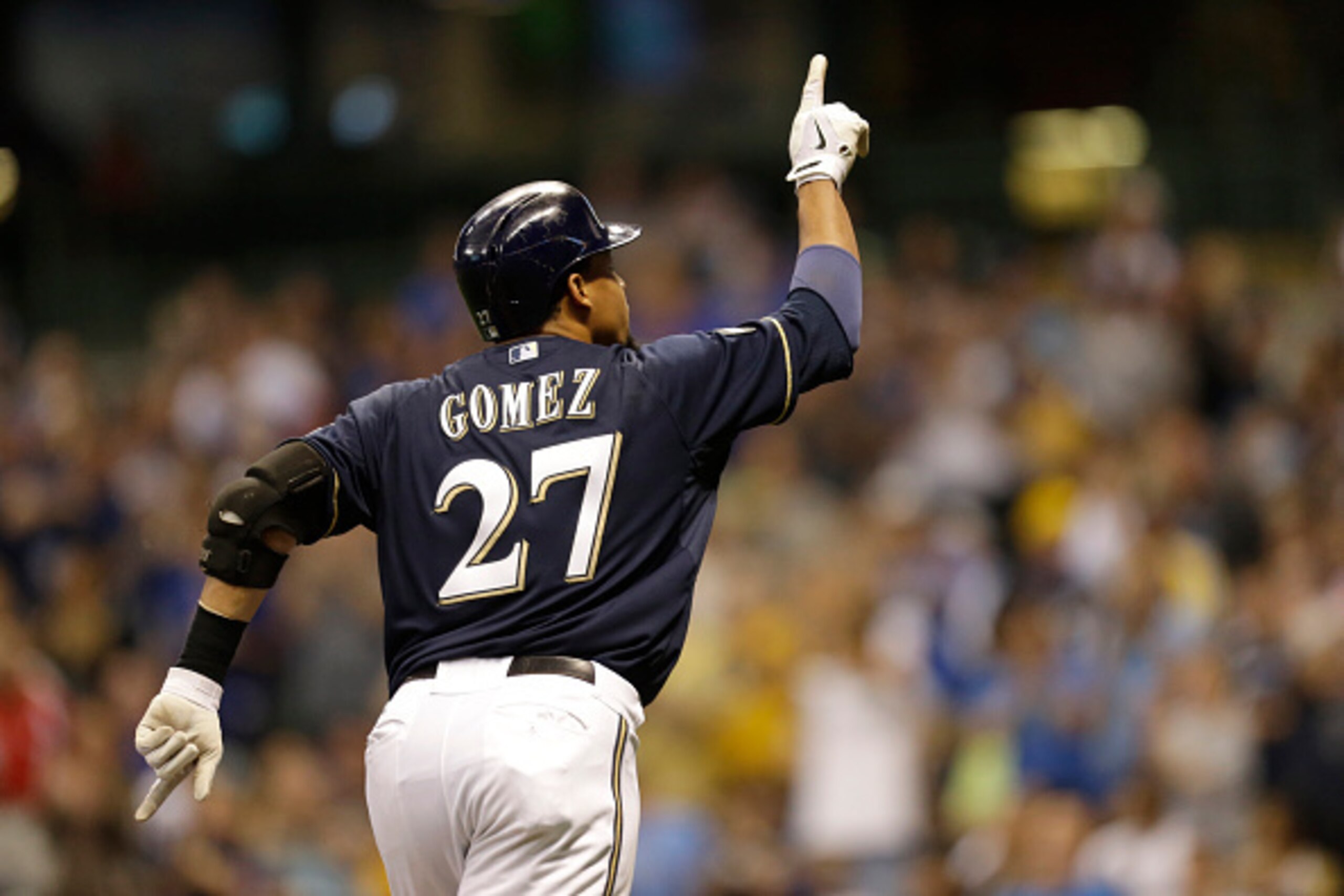 Carlos Gomez won't be the first outfielder off the board in 2015 fantasy baseball drafts, but he shouldn't be far behind.