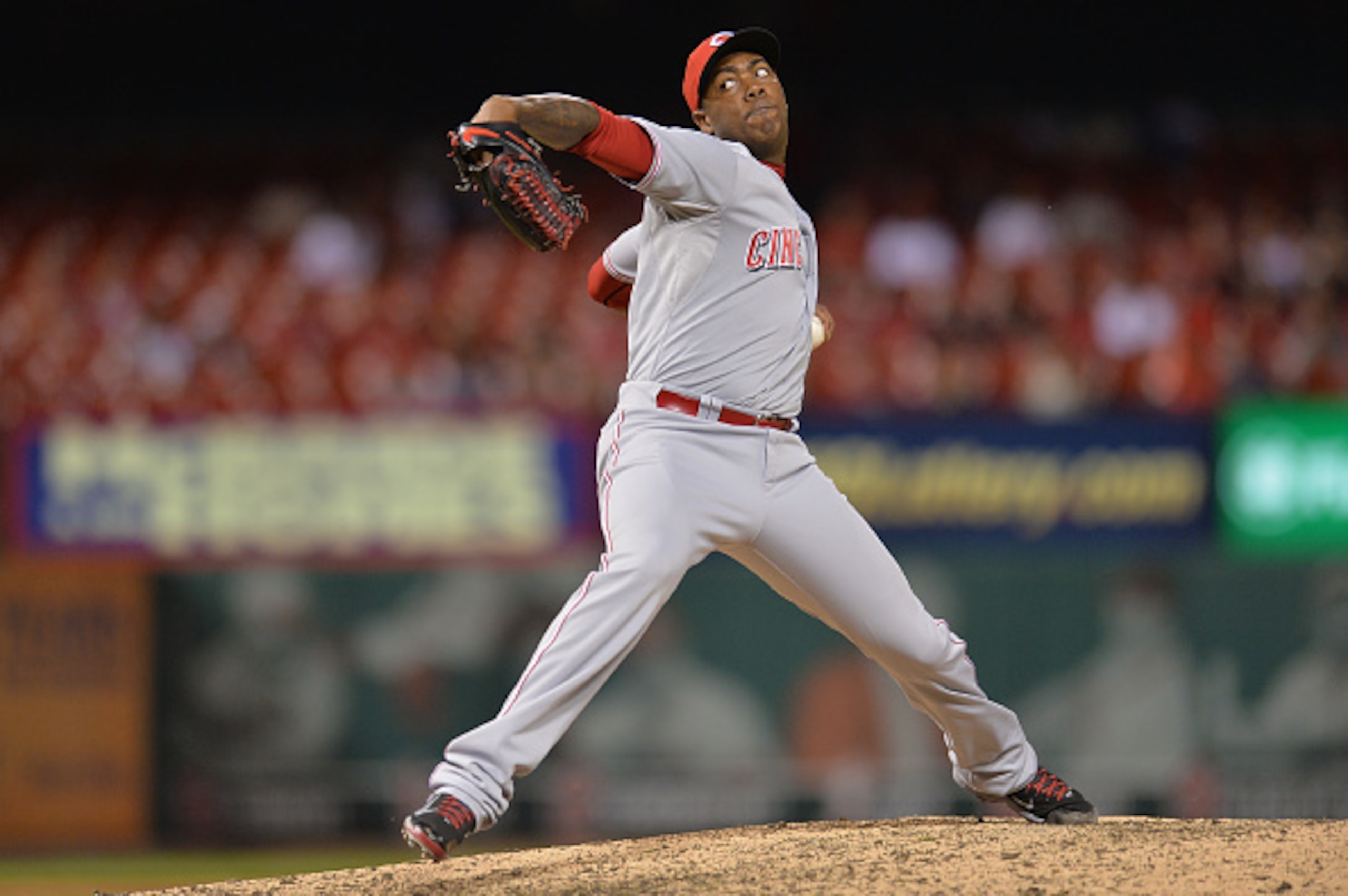 Aroldis Chapman's otherworldly strikeout tally makes the top-ranked closer a major asset.