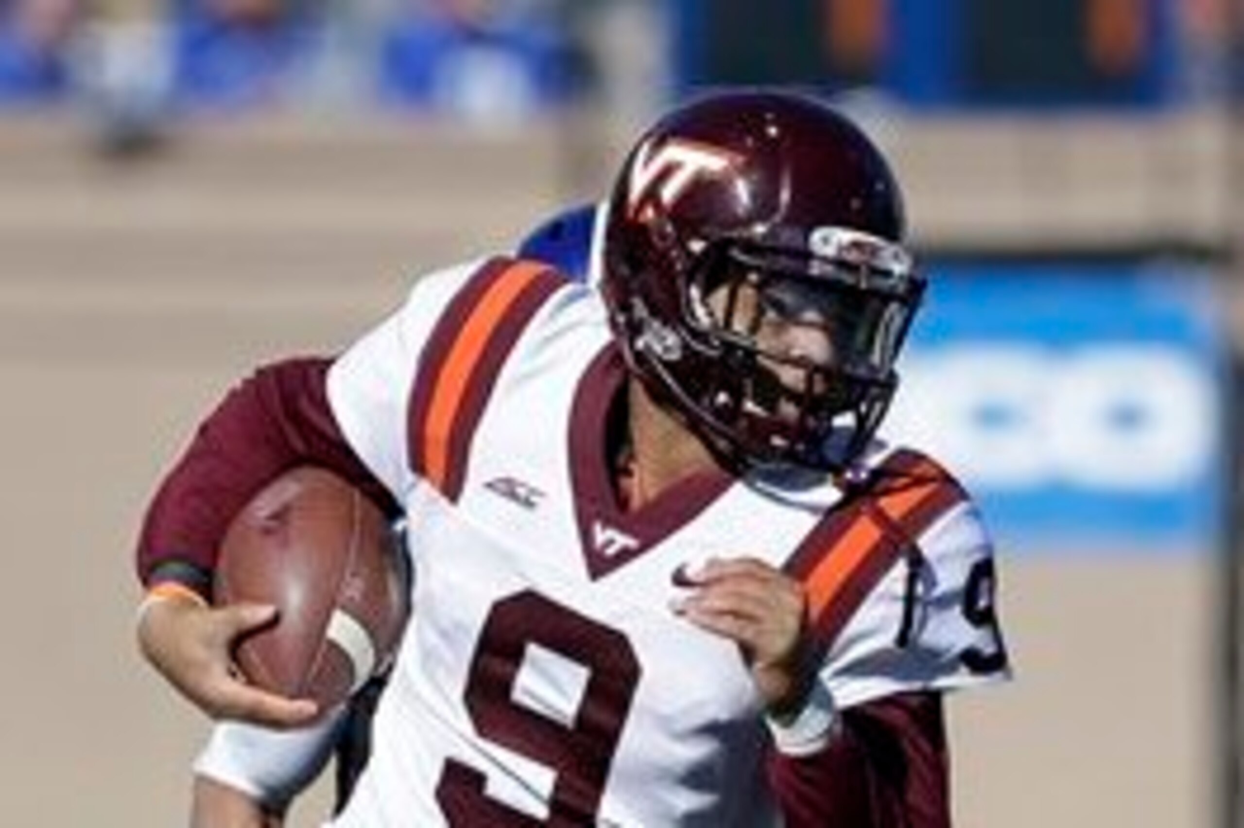 Virginia Tech quarterback Brenden Motley
