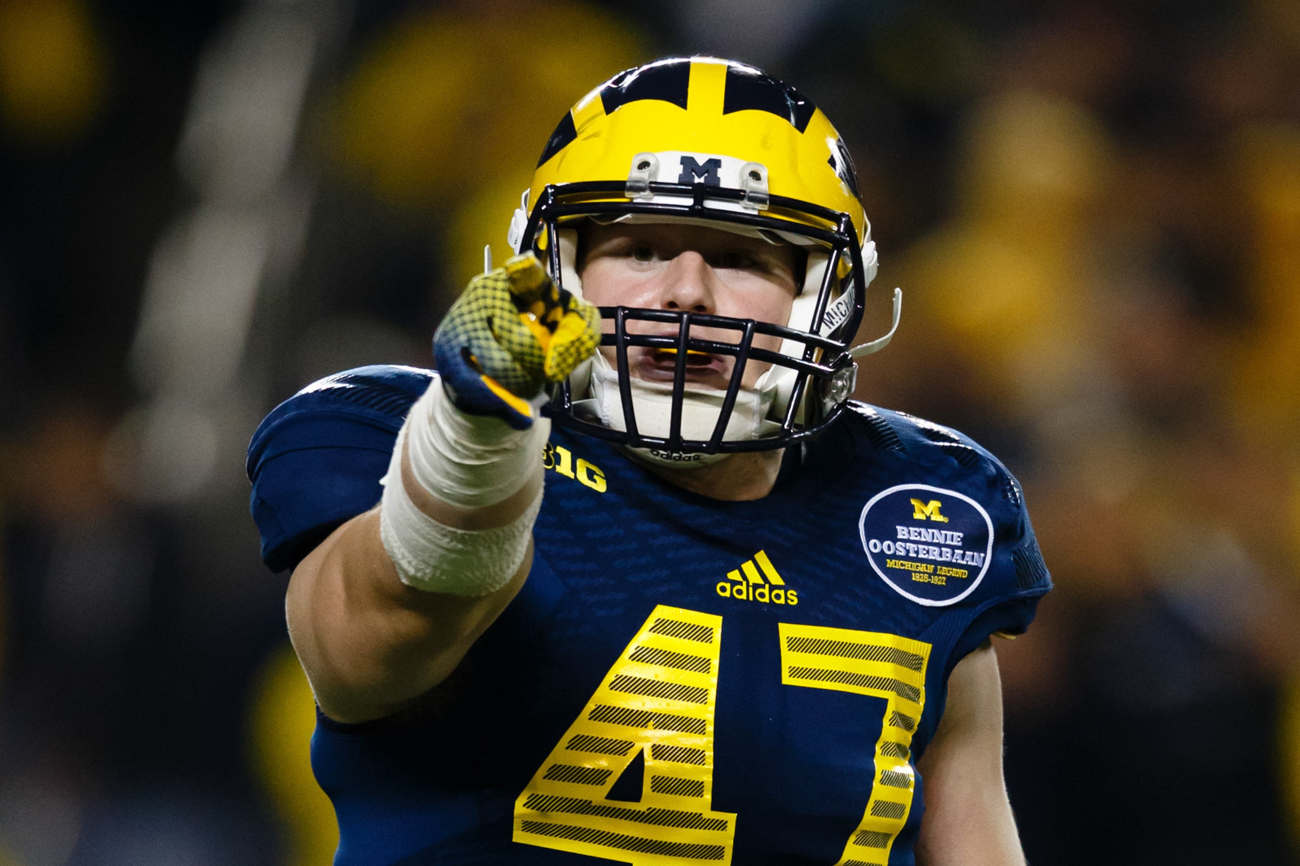 Linebacker Jake Ryan was one of three former Michigan stars invited to the NFL Scouting Combine.